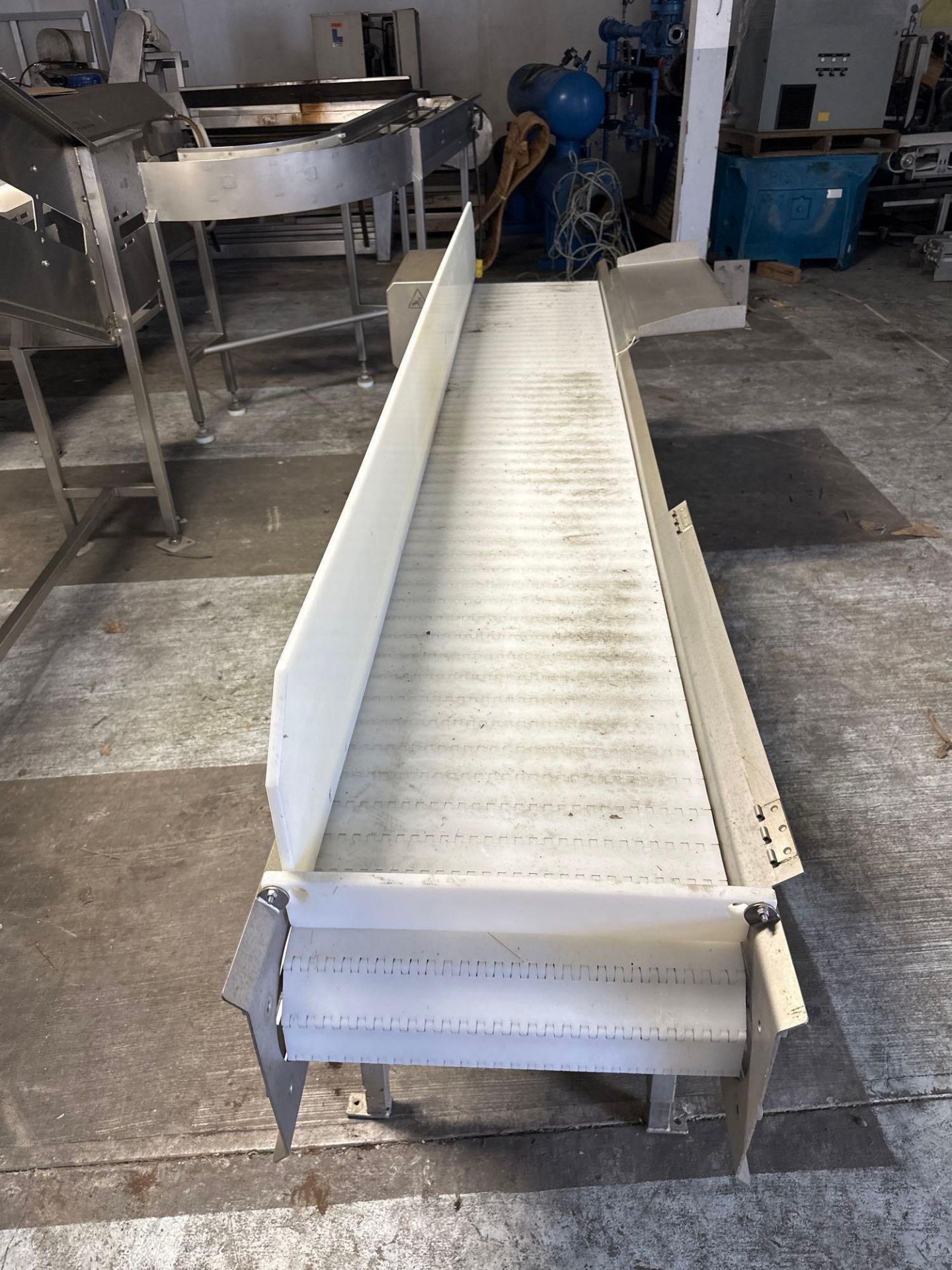 WHITE TOP CONVEYOR 112” X 17” - Image 4 of 6