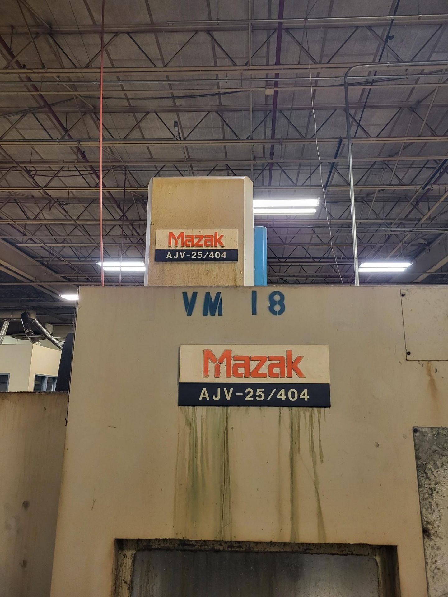 MAZAK AJV-25/404 VERTICAL MACHINING CENTER W/ 4TH AXIS, 1991 - Image 20 of 20