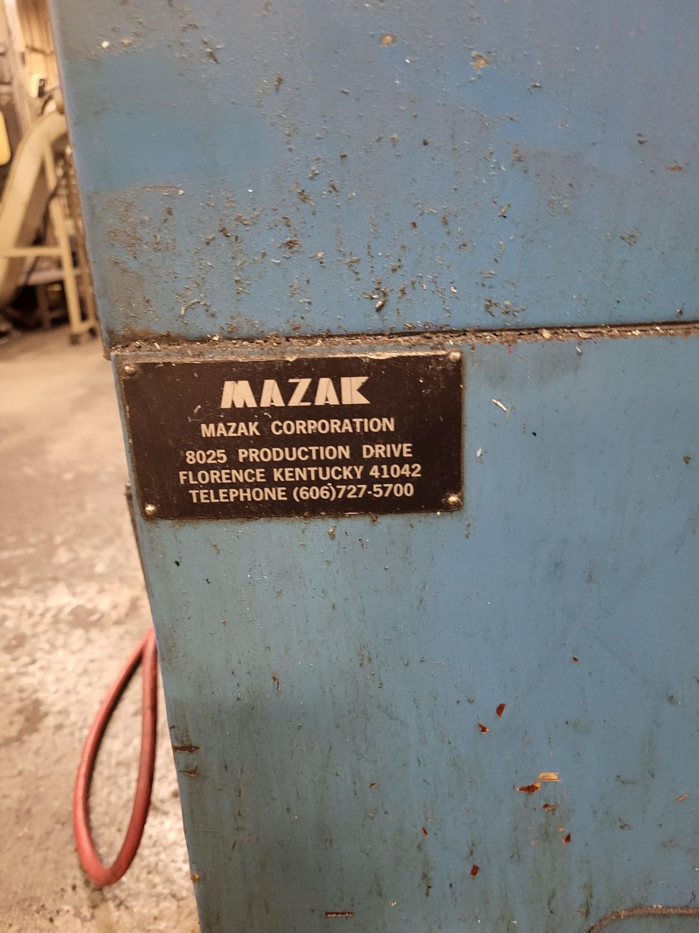 1990 MAZAK QUICK TURN 18N CNC TURNING CENTER W/ MAZATROL T32-2 CONTROL - Image 12 of 17