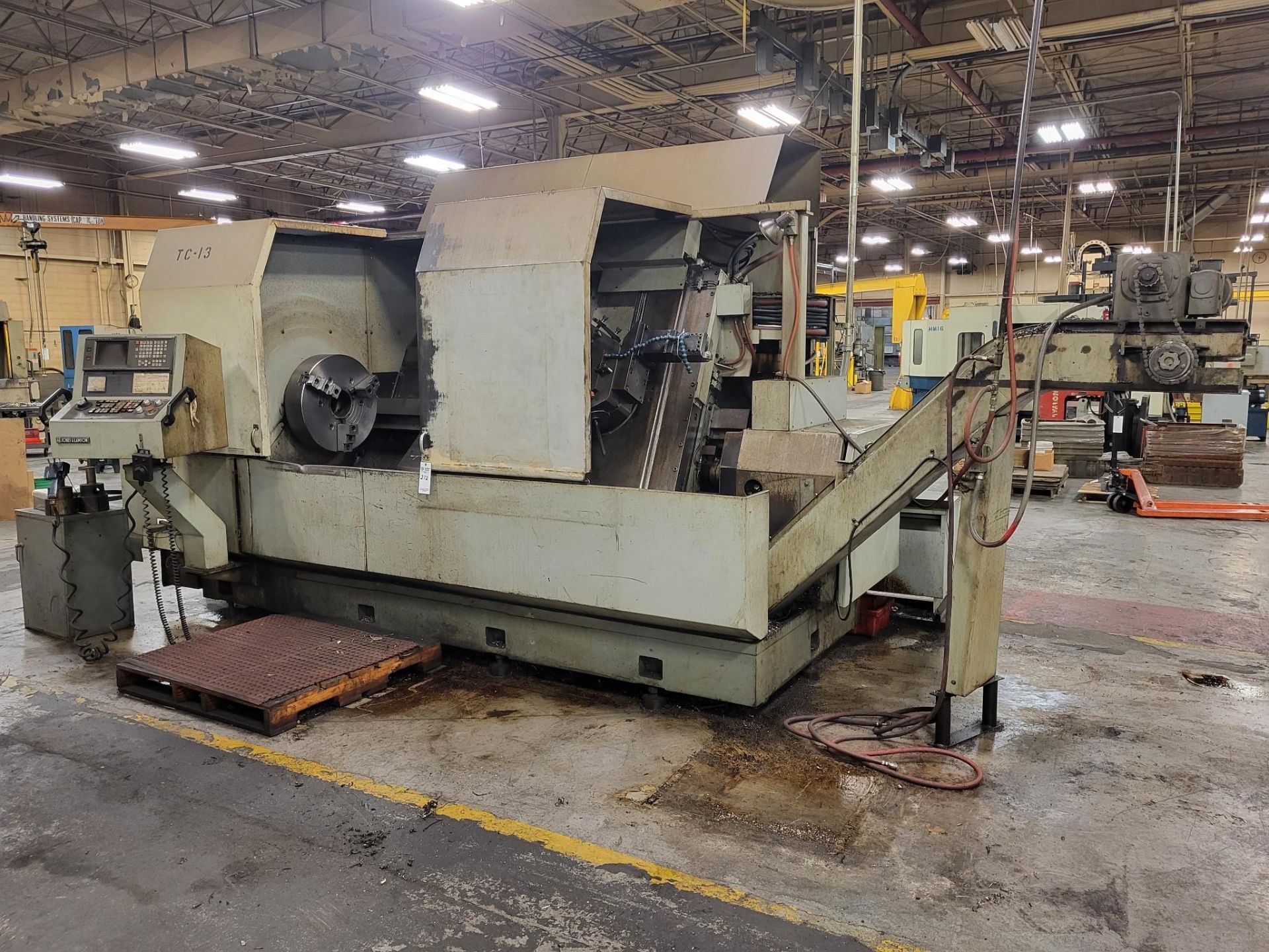 JONES & LAMSON CNC TURRET LATHE MODEL 624D - Image 2 of 17