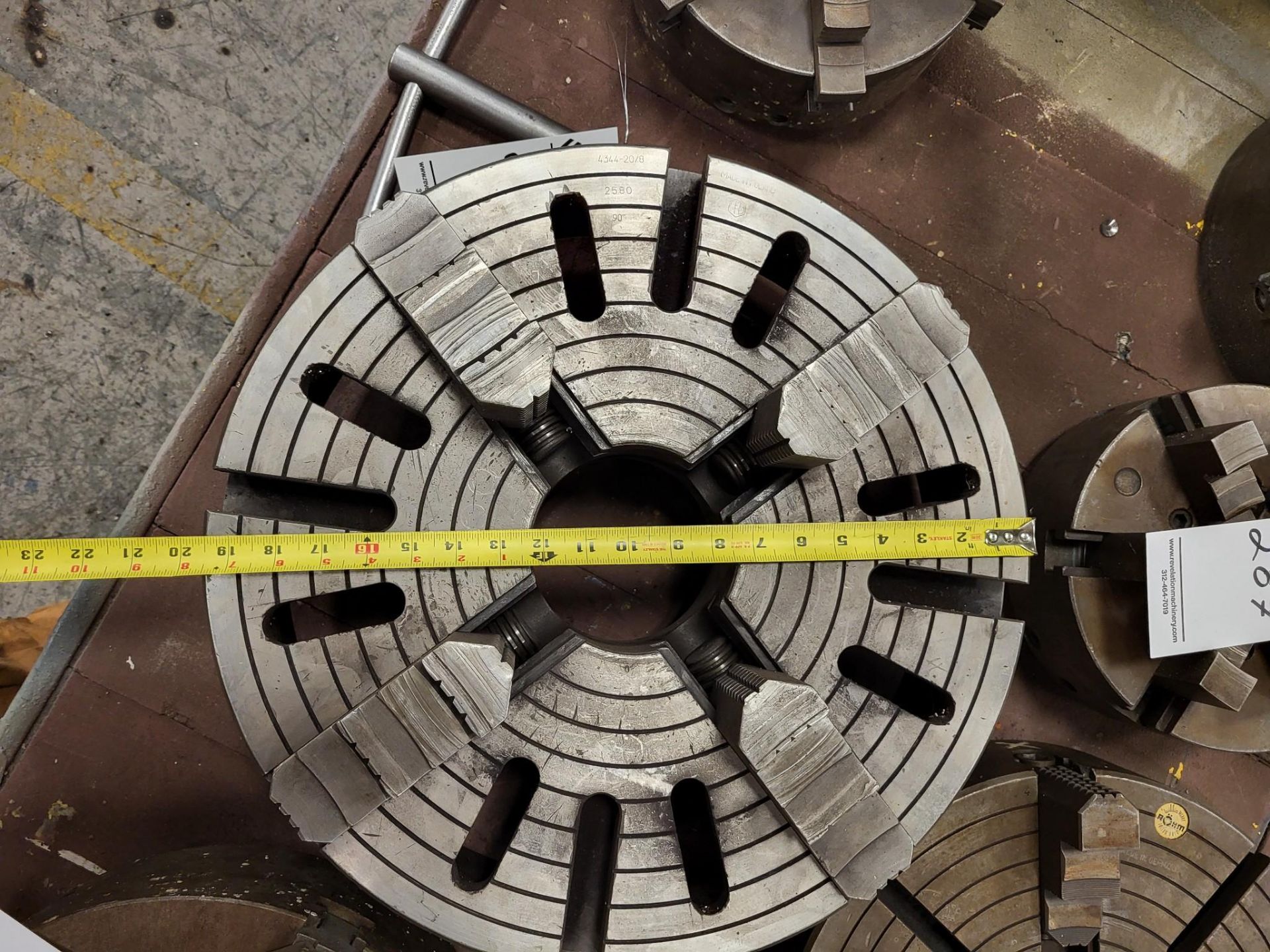 19.5" 4 JAW CHUCK - Image 3 of 6