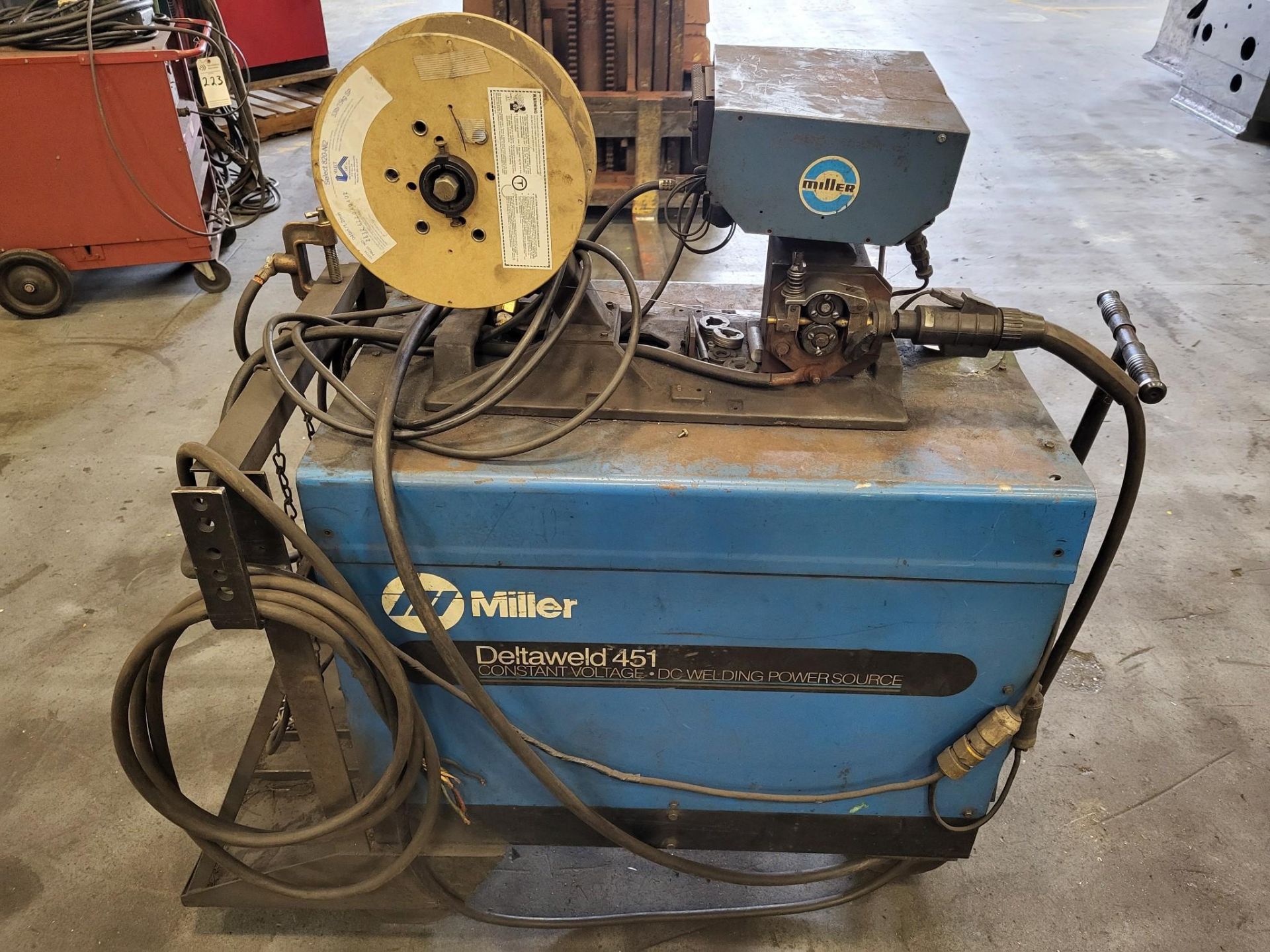 MILLER DELTAWELD 451 CONSTANT VOLTAGE DC WELDING POWER SOURCE - Image 3 of 11