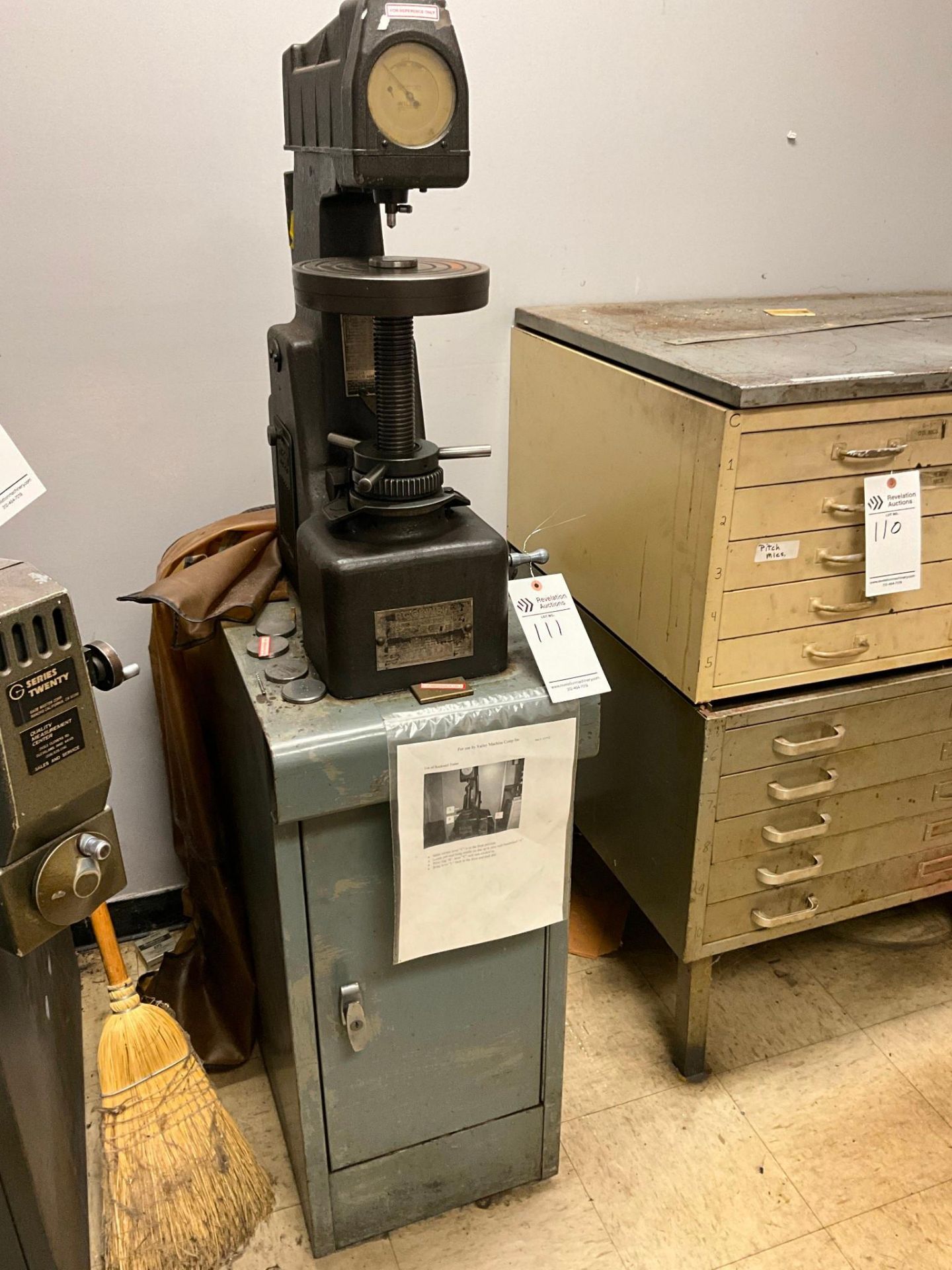 WILSON ROCKWELL 3JR HARDNESS TESTER