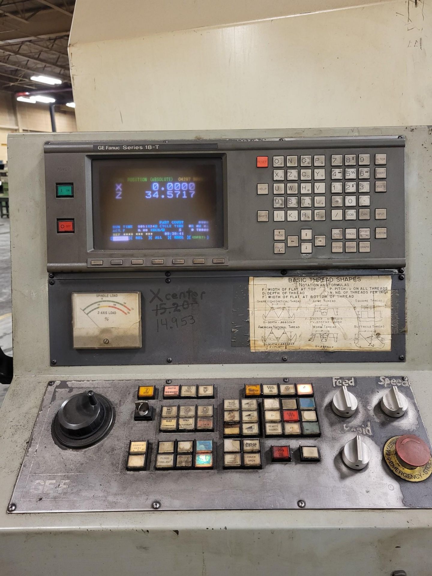 JONES & LAMSON CNC TURRET LATHE MODEL 624D - Image 7 of 17