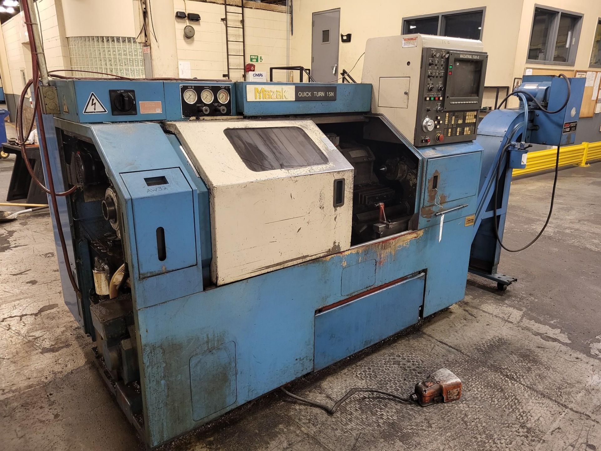 MAZAK QUICK TURN 15N CNC TURNING CENTER W/ MAZATROL T32-2 CONTROL - Image 2 of 15