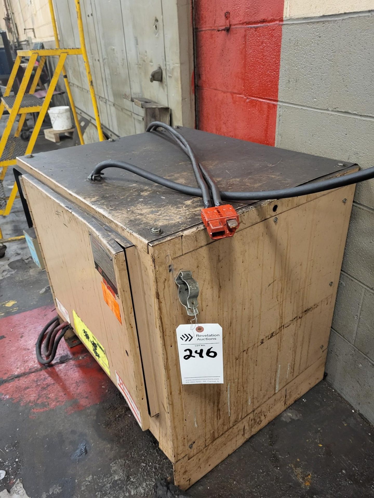 HERTNER FORKLIFT BATTERY CHARGER MODEL 3TF12-775 - Image 3 of 5