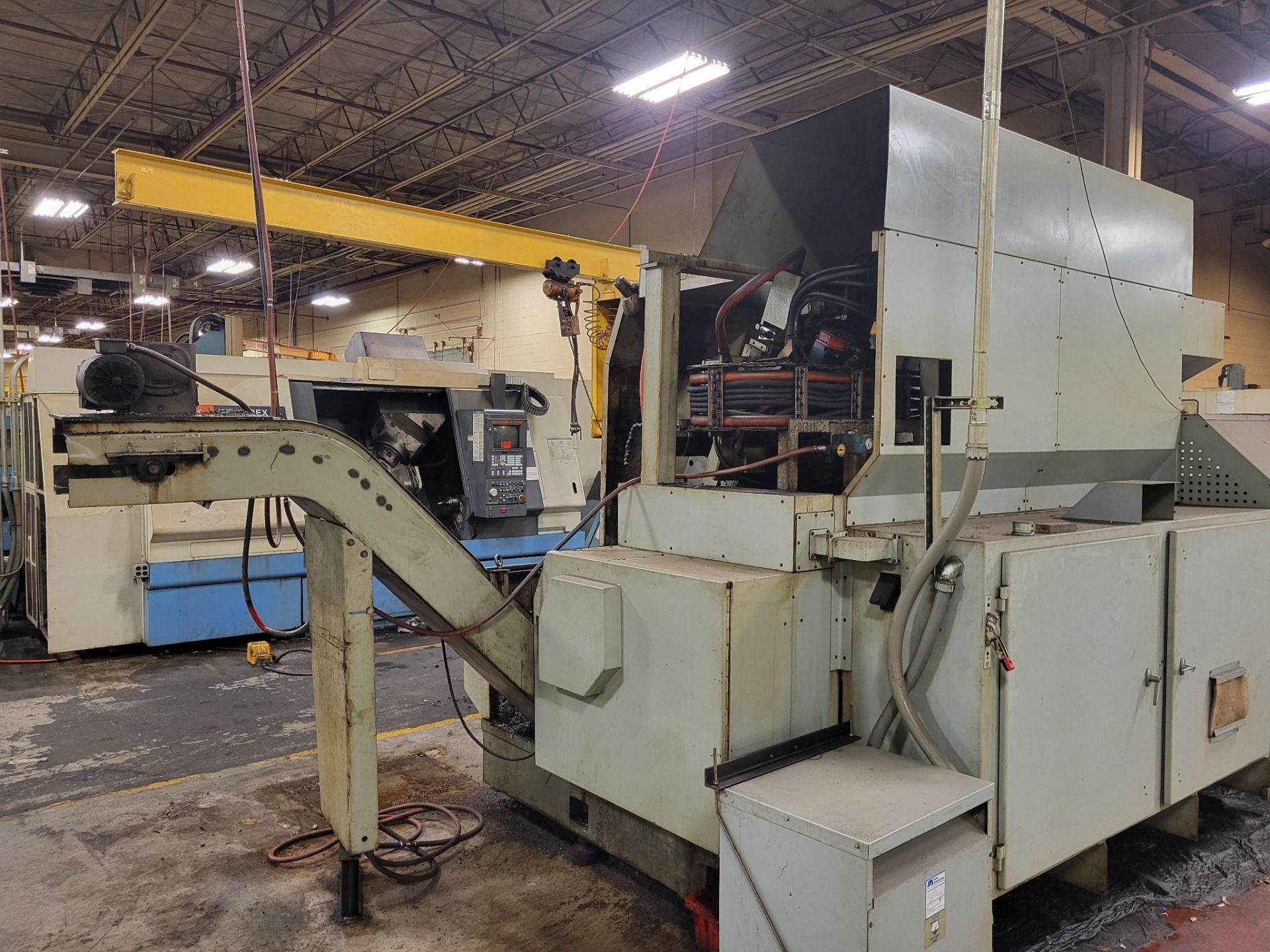 JONES & LAMSON CNC TURRET LATHE MODEL 624D - Image 4 of 17