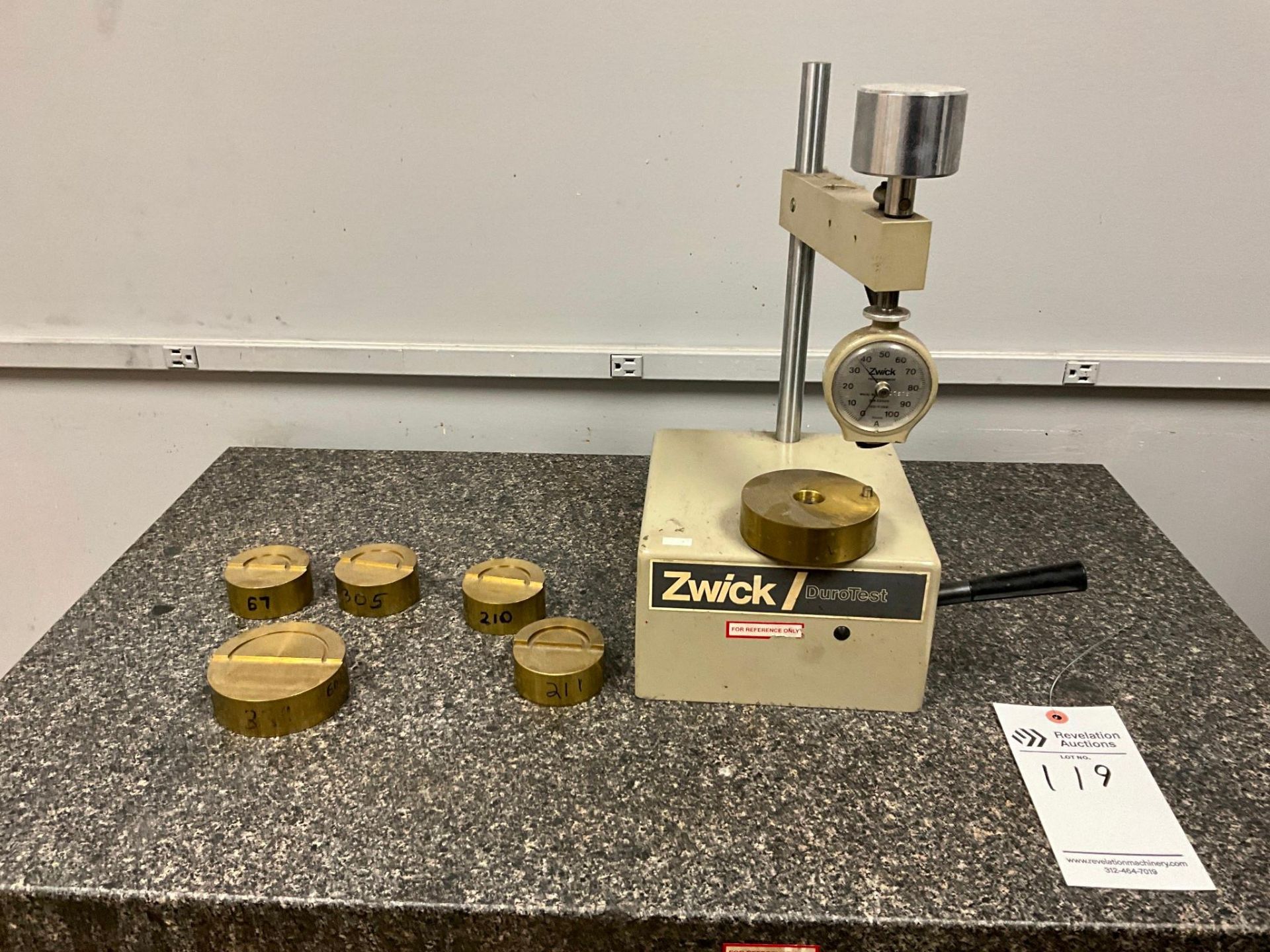 ZWICK DUROTEST 7206.07 MATERIAL HARDNESS TESTER