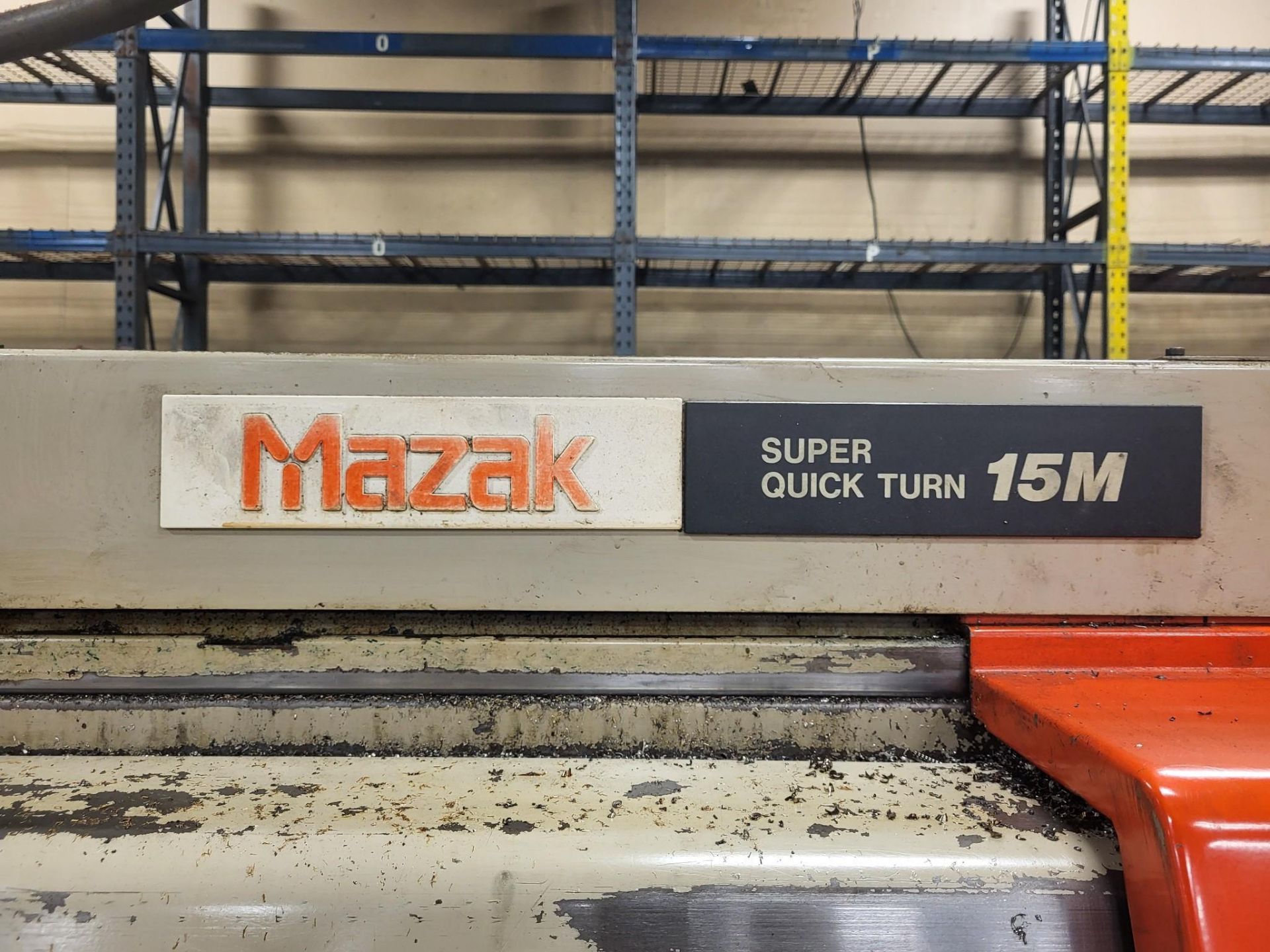 MAZAK SUPER QUICK TURN 15M CNC TURNING CENTER W/ MAZATROL T32-3 CONTROL, 1993 - Bild 6 aus 16