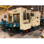 DAEWOO ACE-H50B HORIZONTAL MACHINING CENTER W/ FANUC 15-M CONTROL