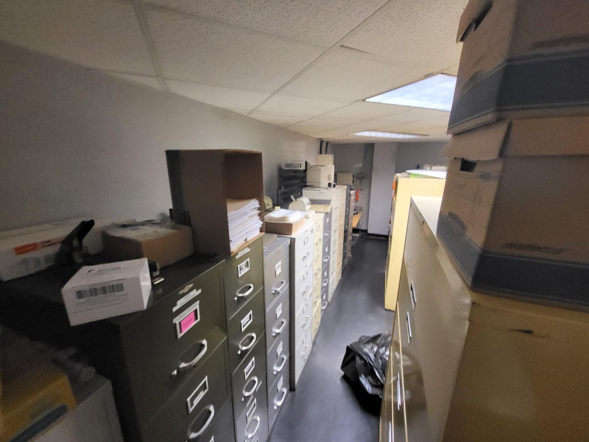 OFFICE EQUIPMENT - FILING CABINETS, TABLES, CHAIRS - Image 12 of 18