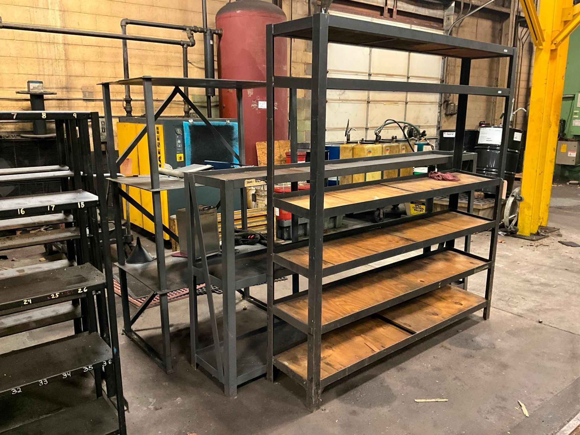 (11) ASSORTED METAL SHELVES / PALLET RACKING - Image 3 of 8