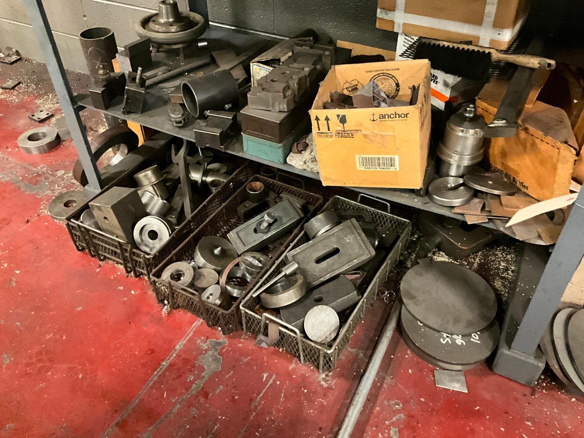 ASSORTED TABLES, SHELVES, AND CABINET - Image 6 of 18