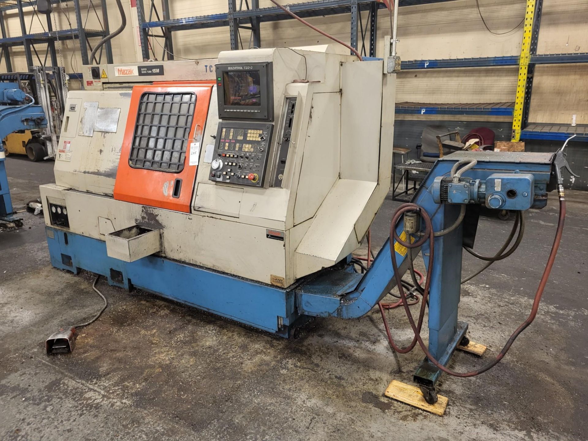 MAZAK SUPER QUICK TURN 15M CNC TURNING CENTER W/ MAZATROL T32-3 CONTROL, 1993 - Image 2 of 16