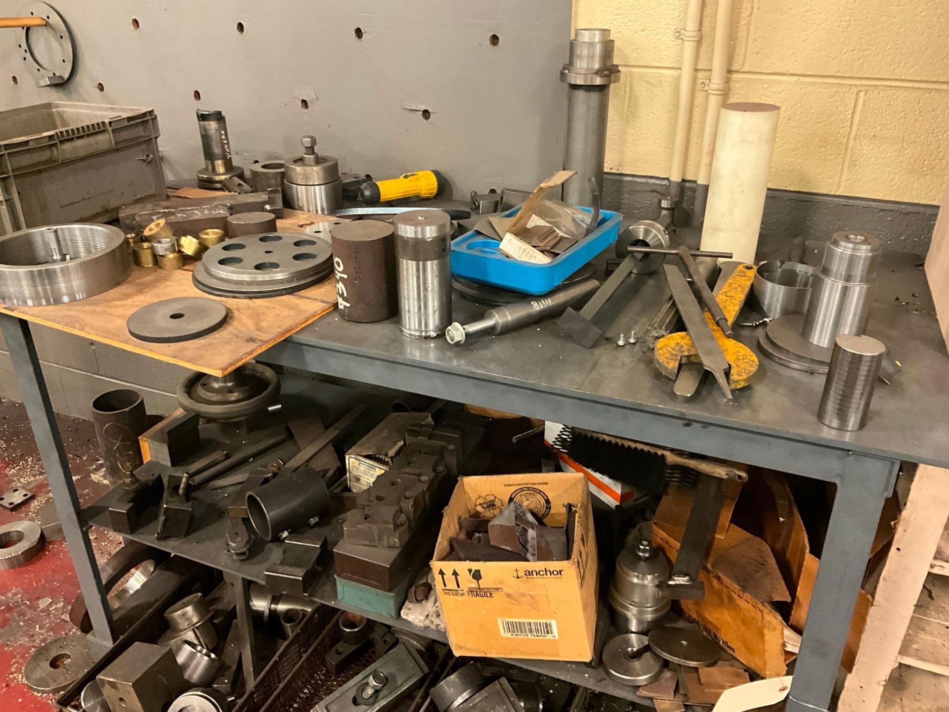 ASSORTED TABLES, SHELVES, AND CABINET - Image 5 of 18