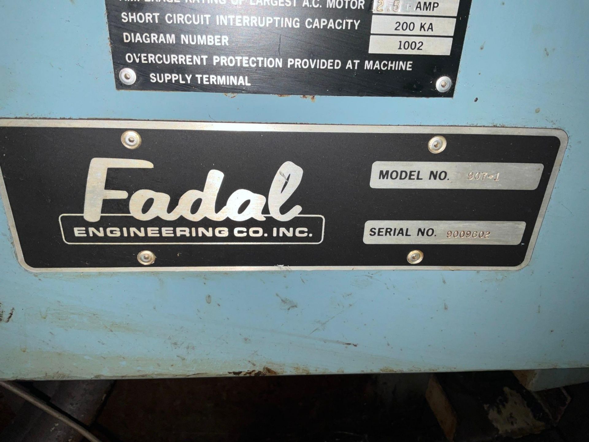 FADAL 904-1 VERTICAL MACHINING CENTER W/ FADAL CNC 88 CONTROL - Image 13 of 13