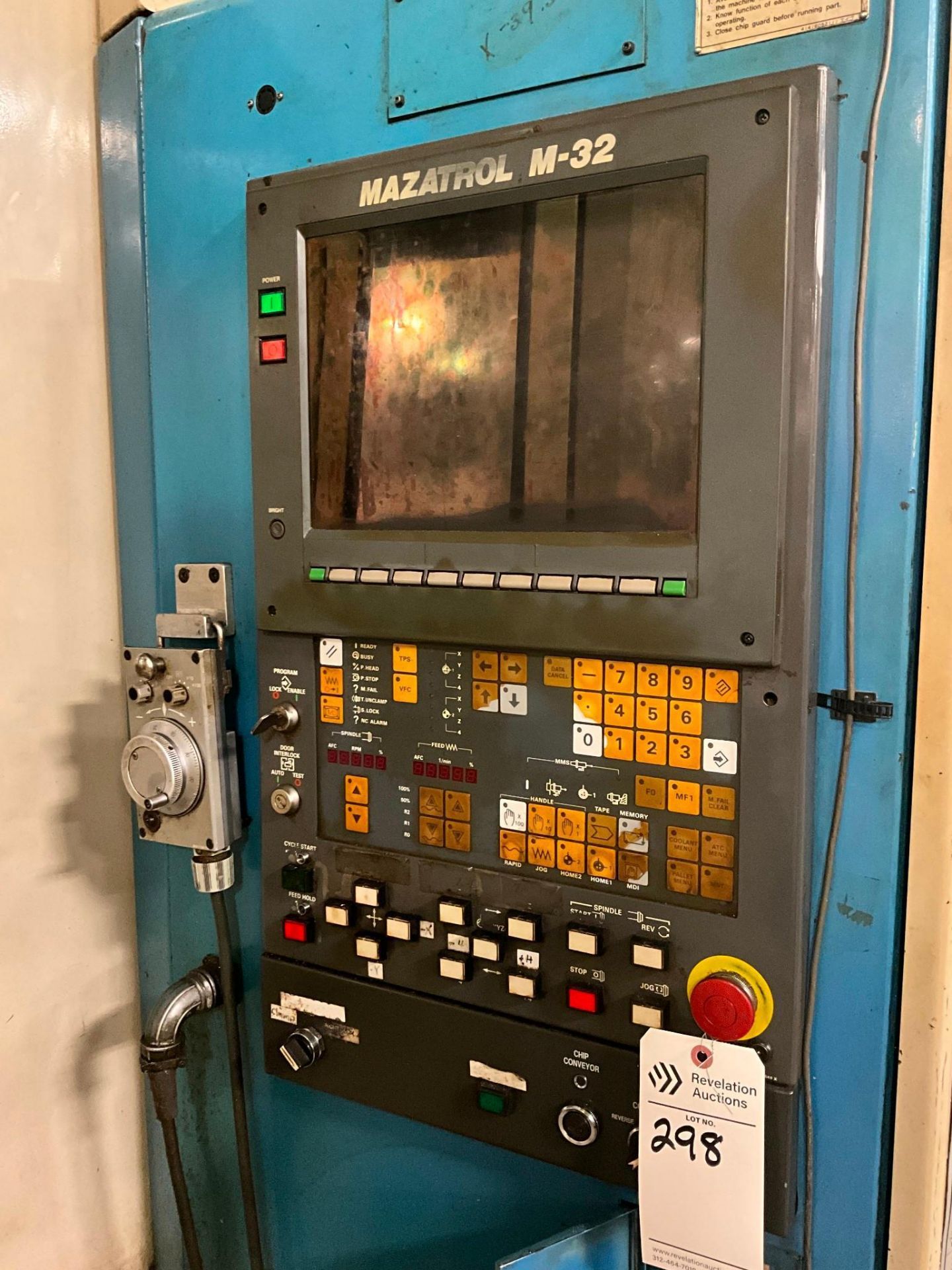 MAZAK MAZATECH H-630N W/ MAZATROL M-32 CONTROL, 1993 - Image 8 of 30