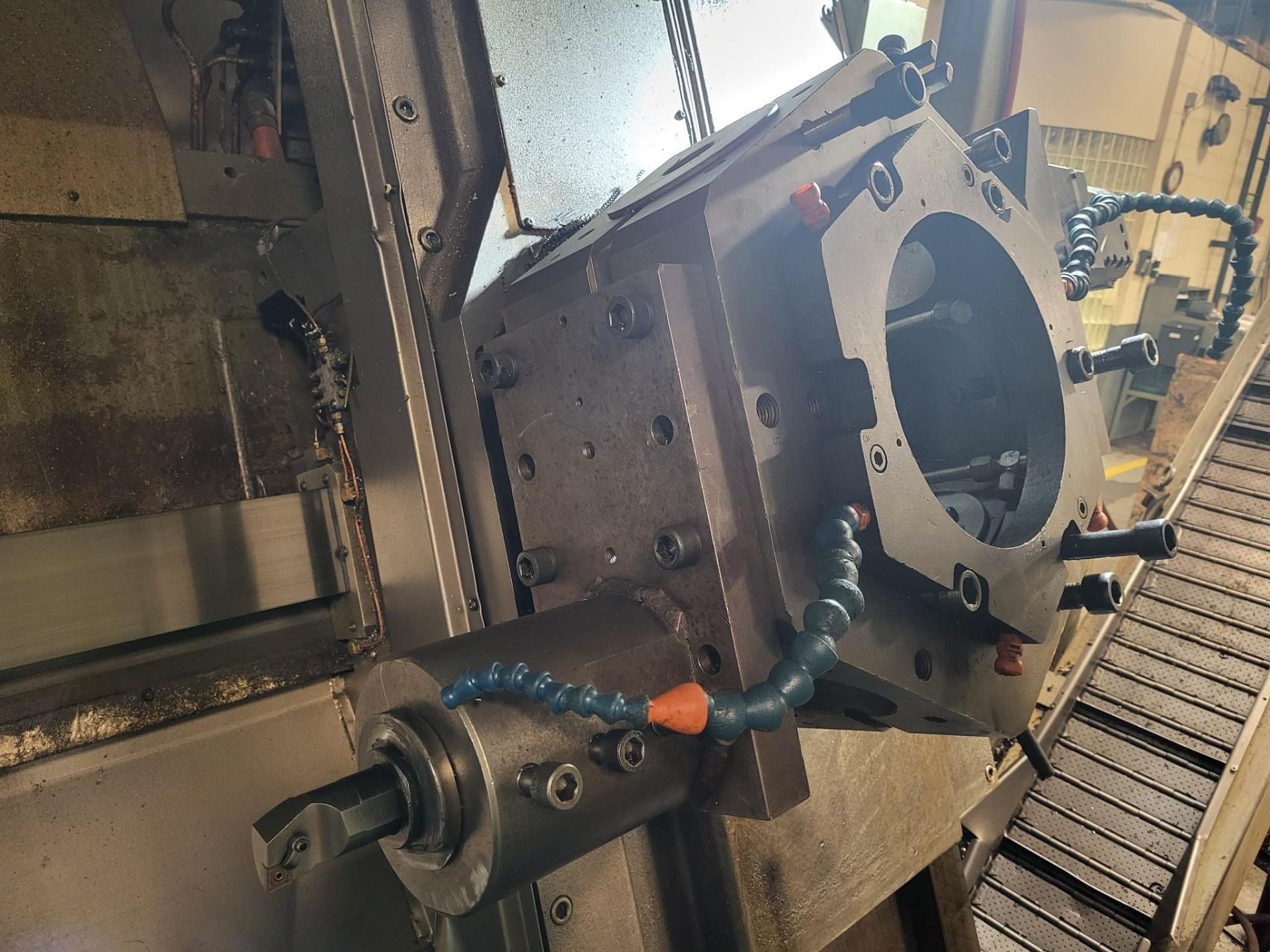 JONES & LAMSON CNC TURRET LATHE MODEL 624D - Image 10 of 17