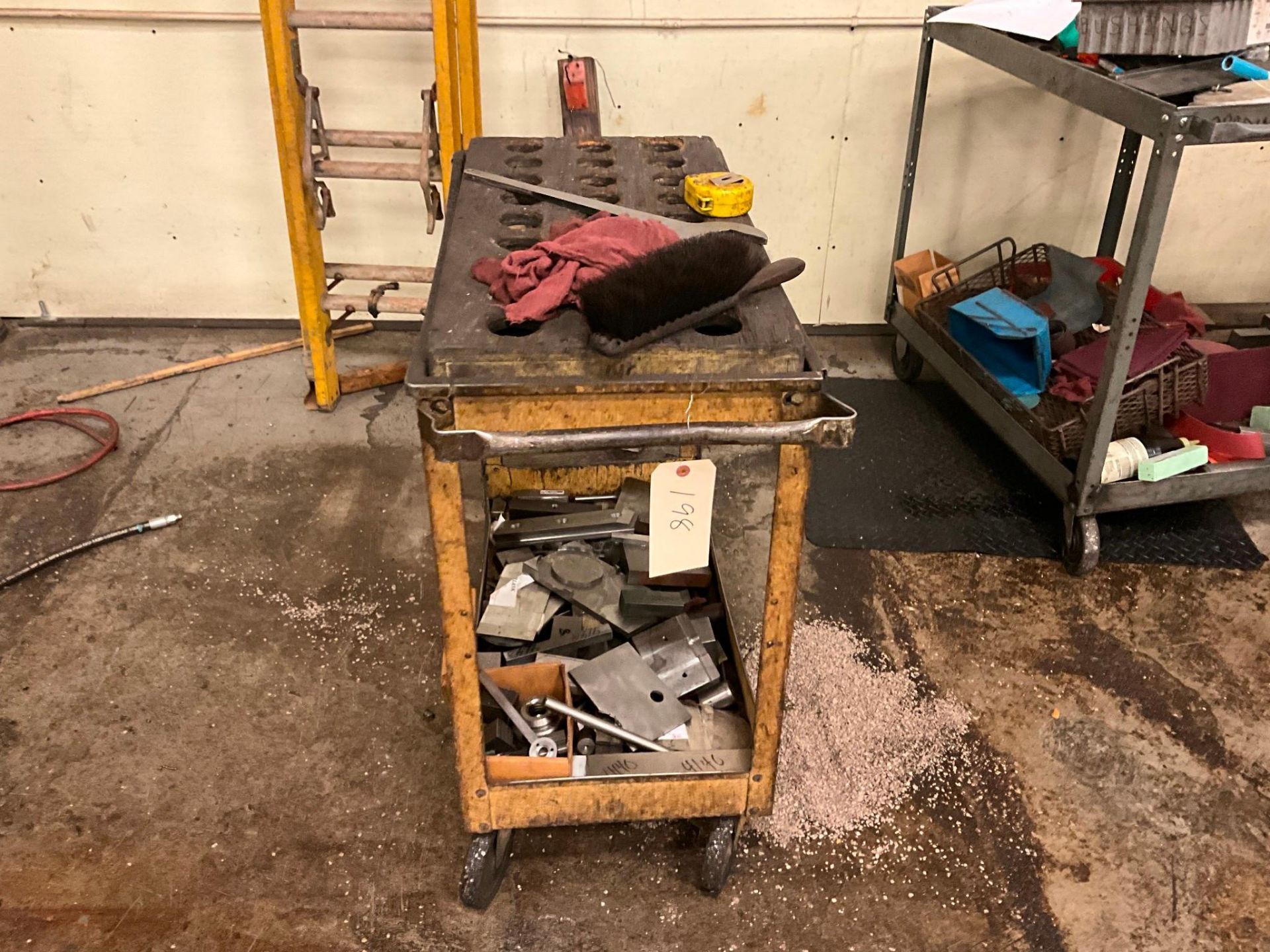 ASSORTED TABLES, SHELVES, AND CABINET - Image 17 of 18