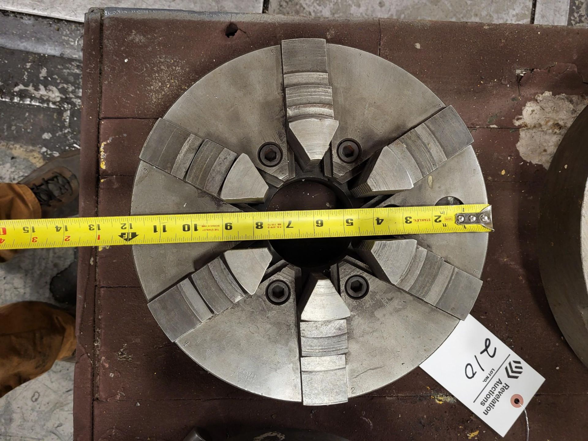 12" 6 JAW CHUCK - Image 3 of 4