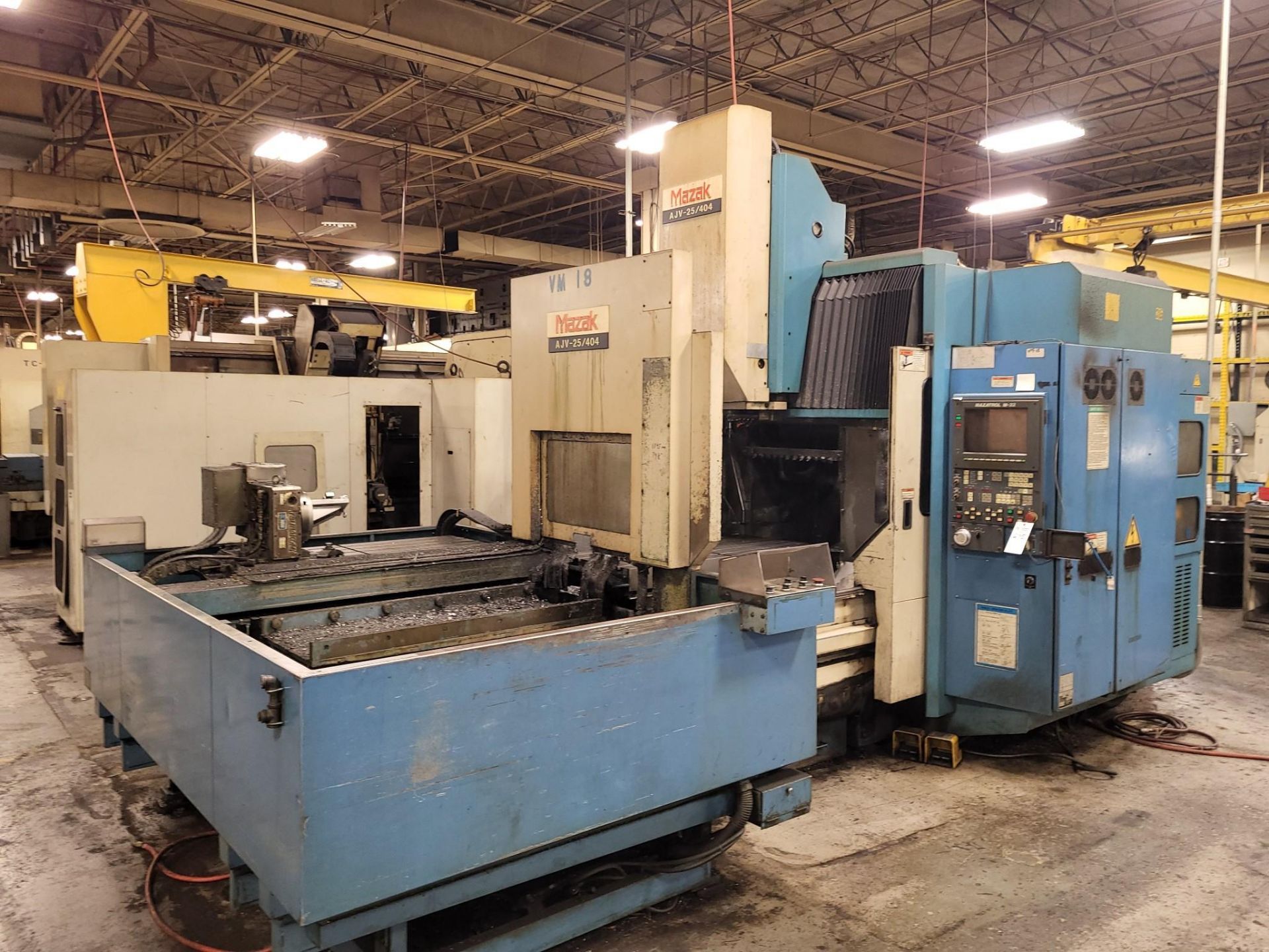 MAZAK AJV-25/404 VERTICAL MACHINING CENTER W/ 4TH AXIS, 1991 - Image 2 of 20