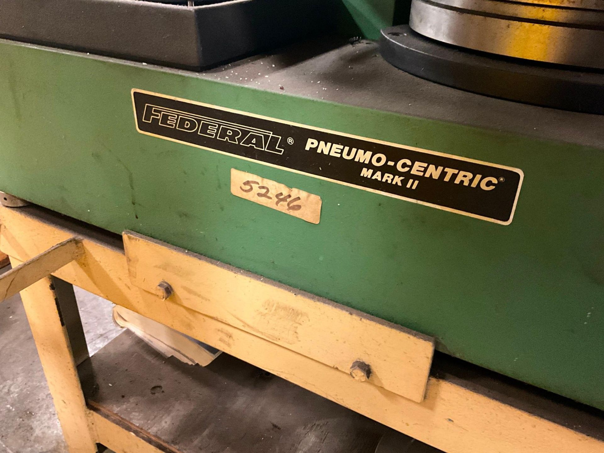 FEDERAL 1800B-220 PNEUMO-CENTRIC MARK II CONCENTRICITY AND ROUNDNESS TESTER - Image 8 of 9