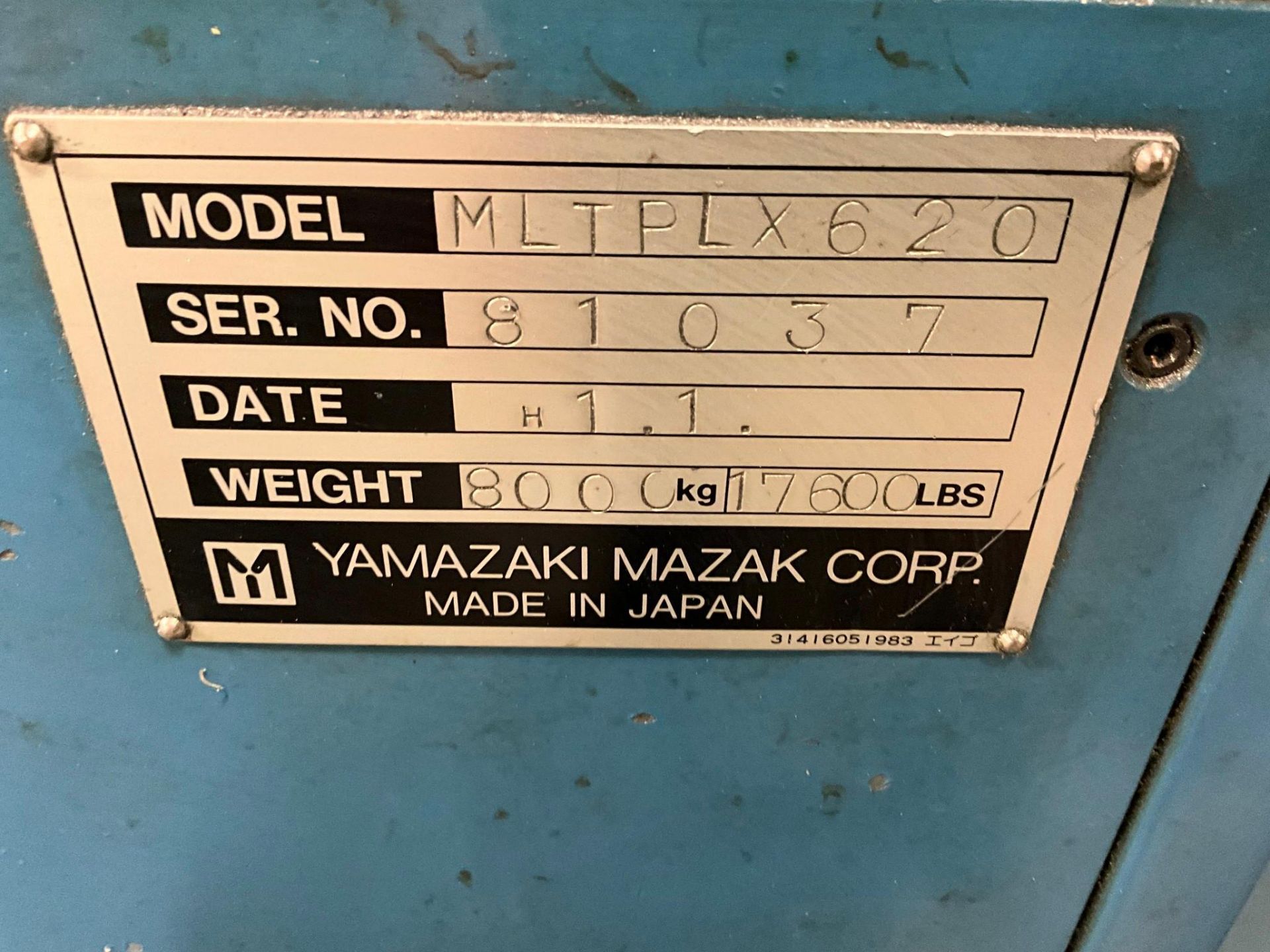 MAZAK MULTIPLEX 620 CNC LATHE - Image 18 of 19