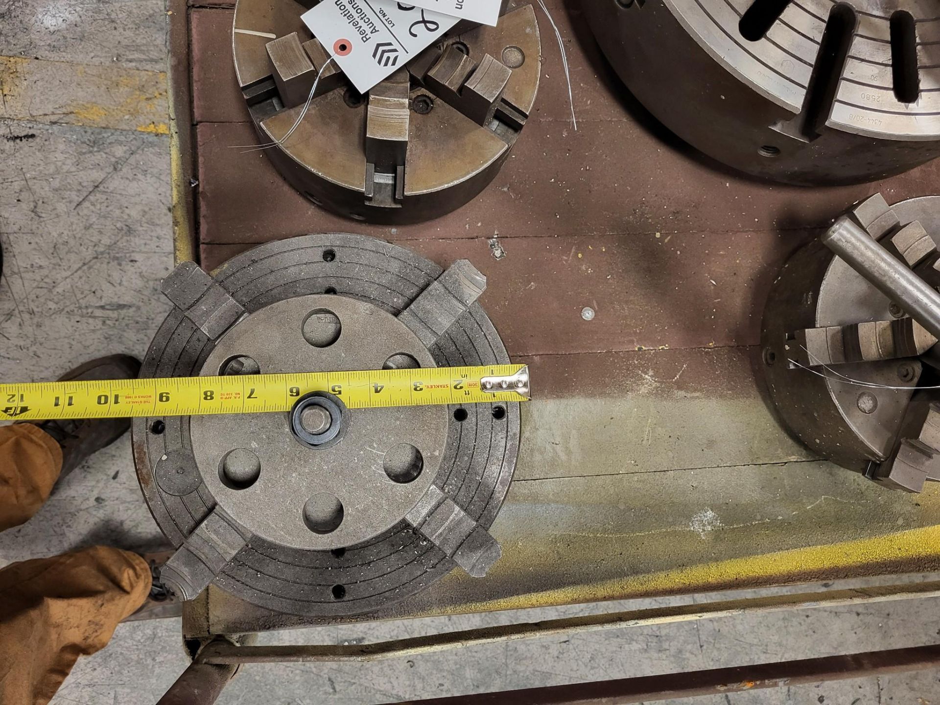 10" 4 JAW CHUCK - Image 5 of 6