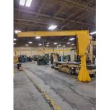 ABELL-HOWE 1 TON JIB CRANE