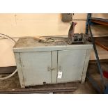 DELTA SHOPMASTER TABLE SAW & STEEL CABINET