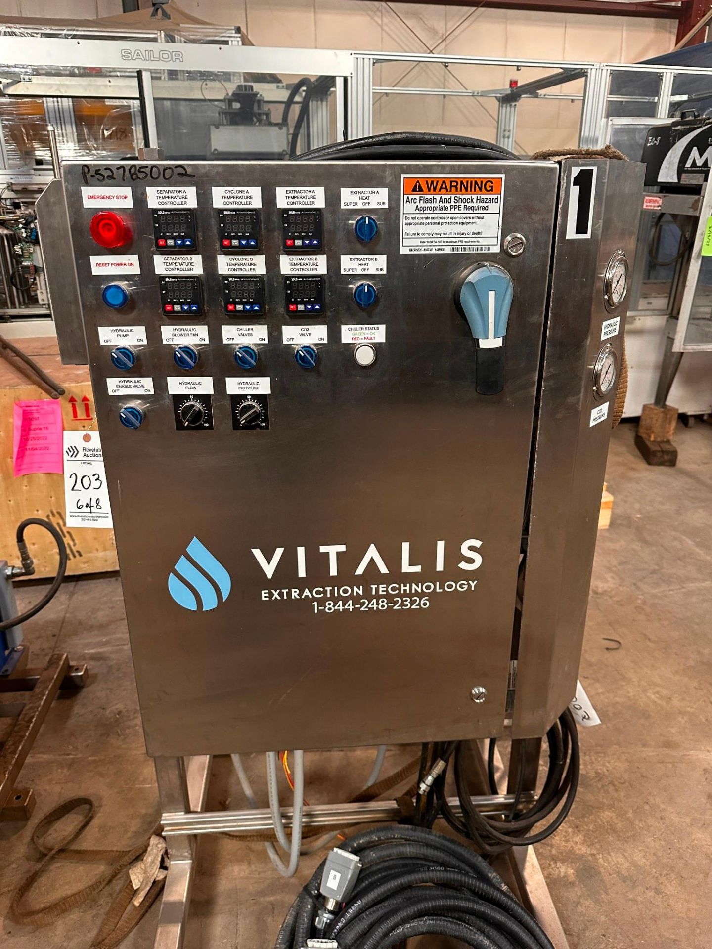 VITALIS 90L Q-SERIES POST EXTRACTING PROCESSING SYSTEM - Image 4 of 39