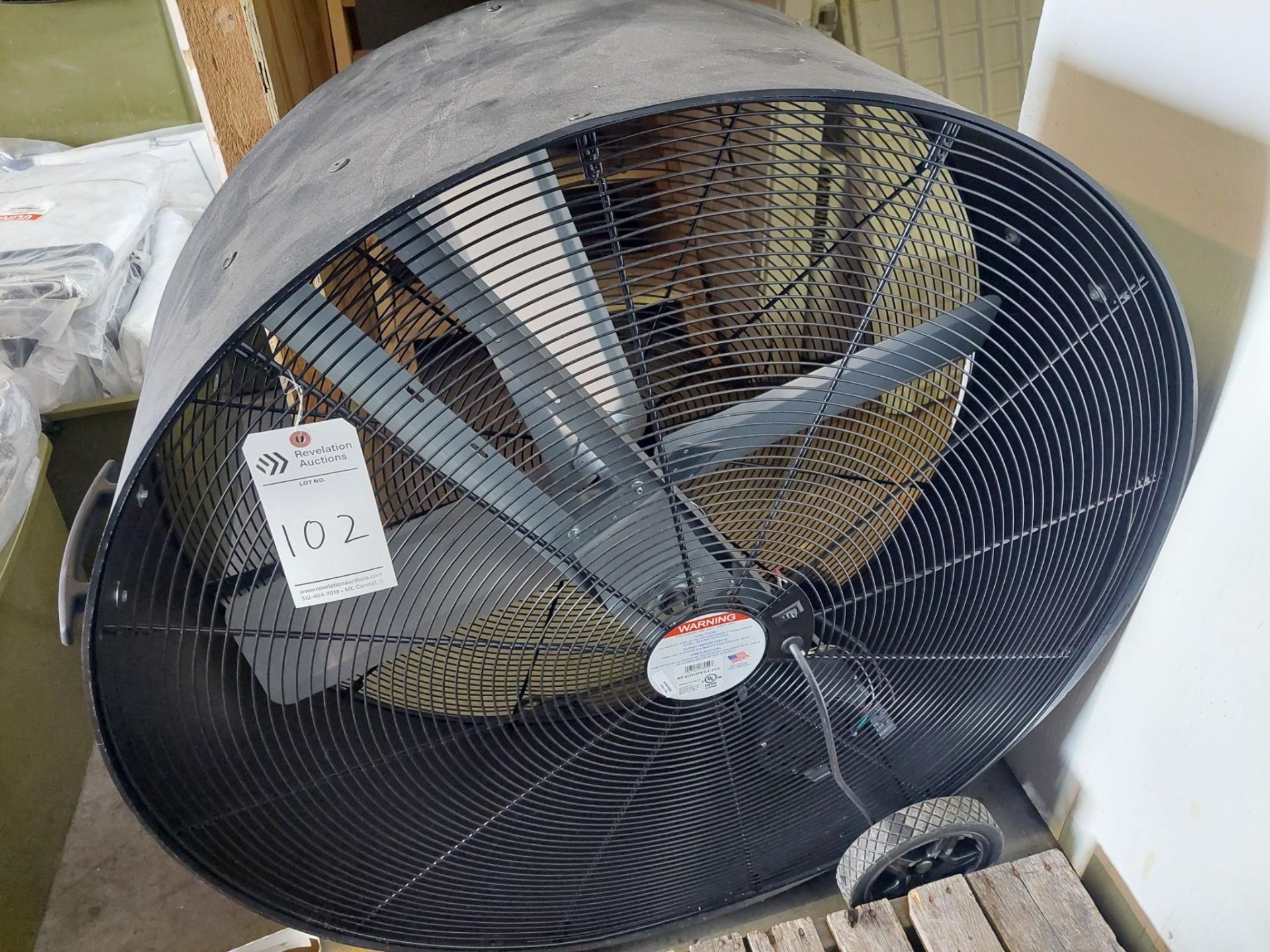 ULINE 42" ELECTRIC DRUM FAN - Image 2 of 4