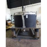 WASH CENTRIFUGE TANK & MOTOR ASSEMBLY