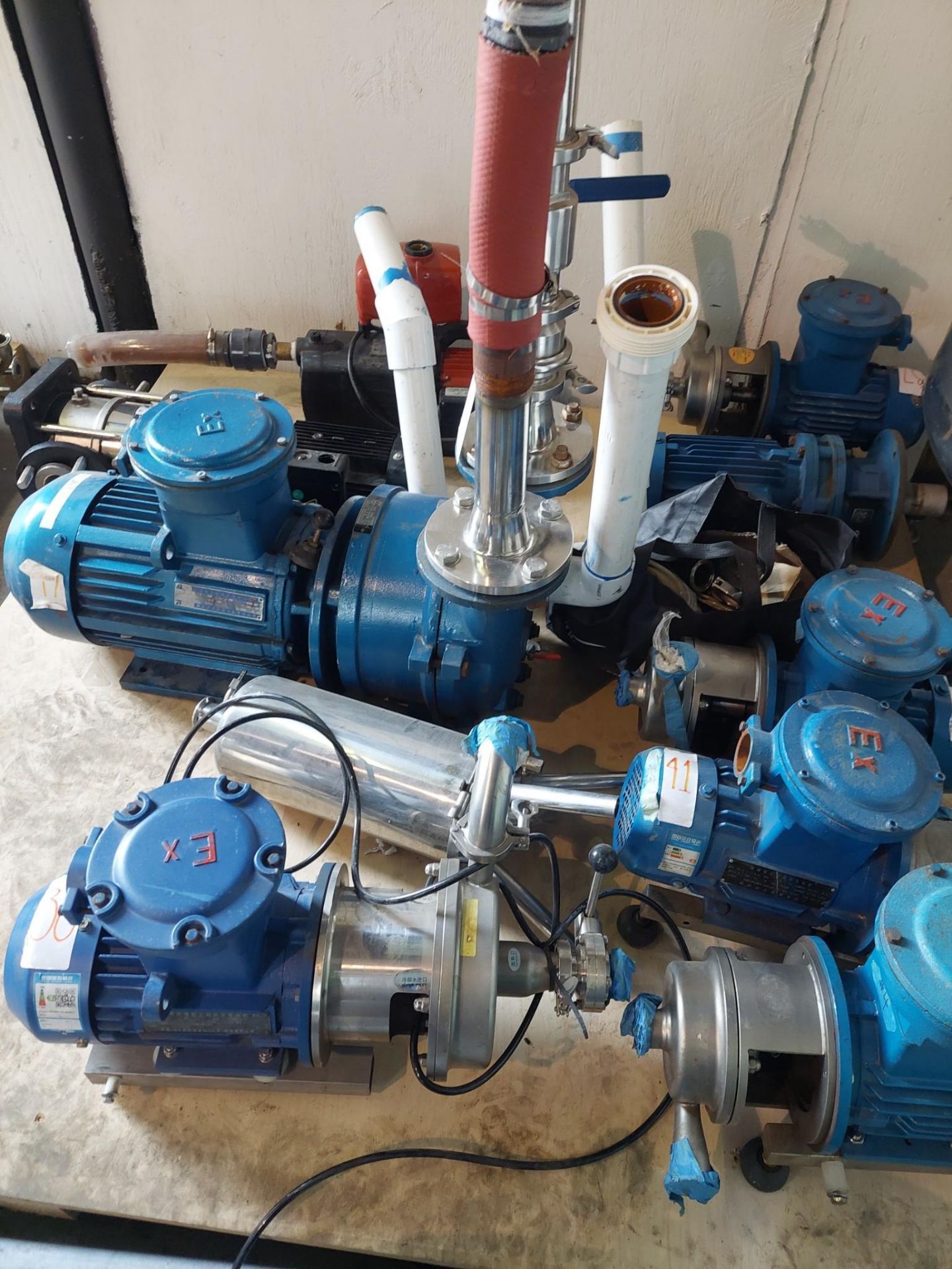 ALL VACUUM & PRESSURE PUMPS FOR ETHANOL SYSTEM W/RESONATOR