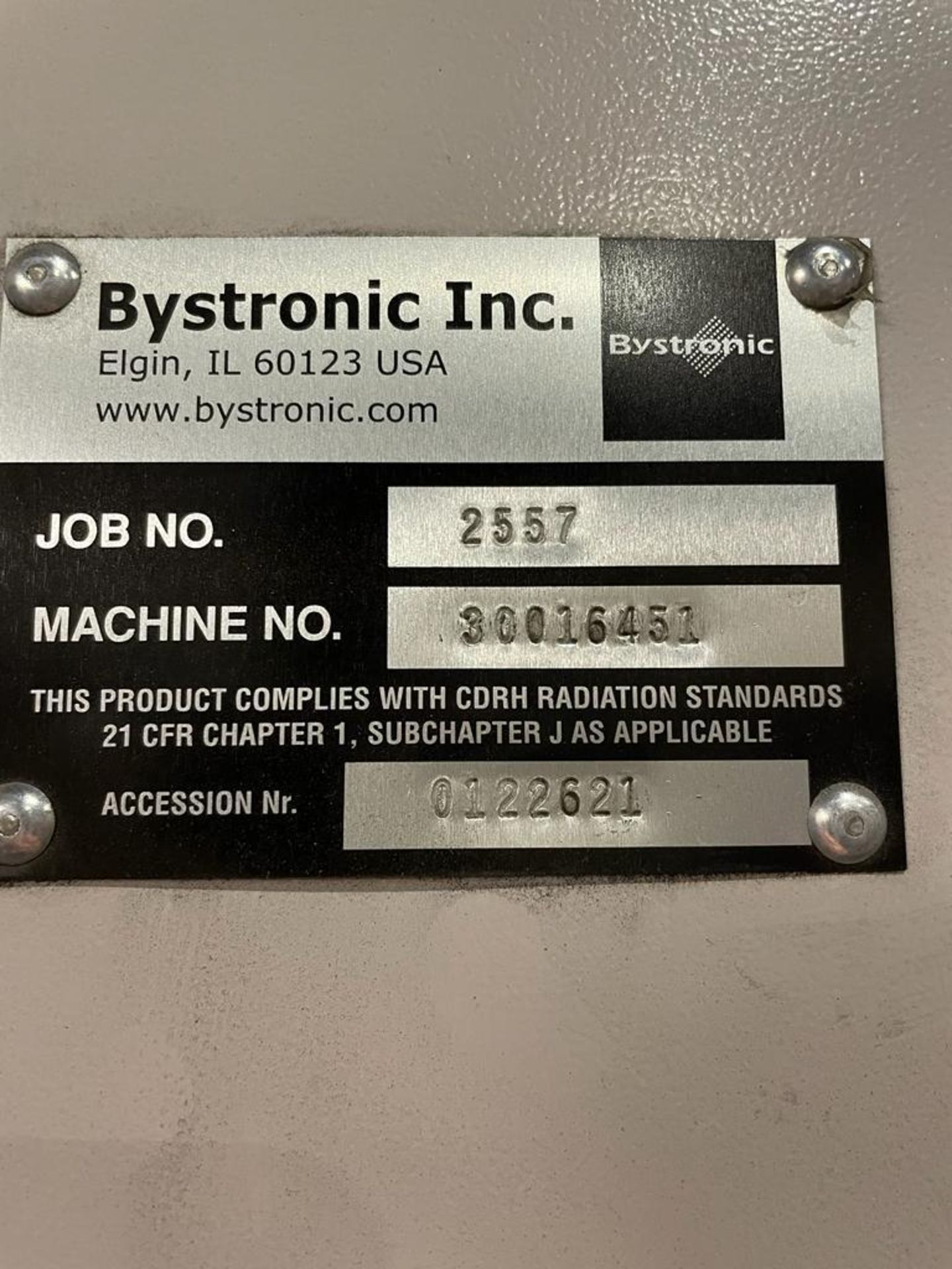 4000W BYSTRONIC BYLASER 4400 CO2 LASER, 2012 – 5′ X 10′ TABLE W/ BYSTRONIC BYLOADER BSL AUTO LOADER - Image 34 of 53