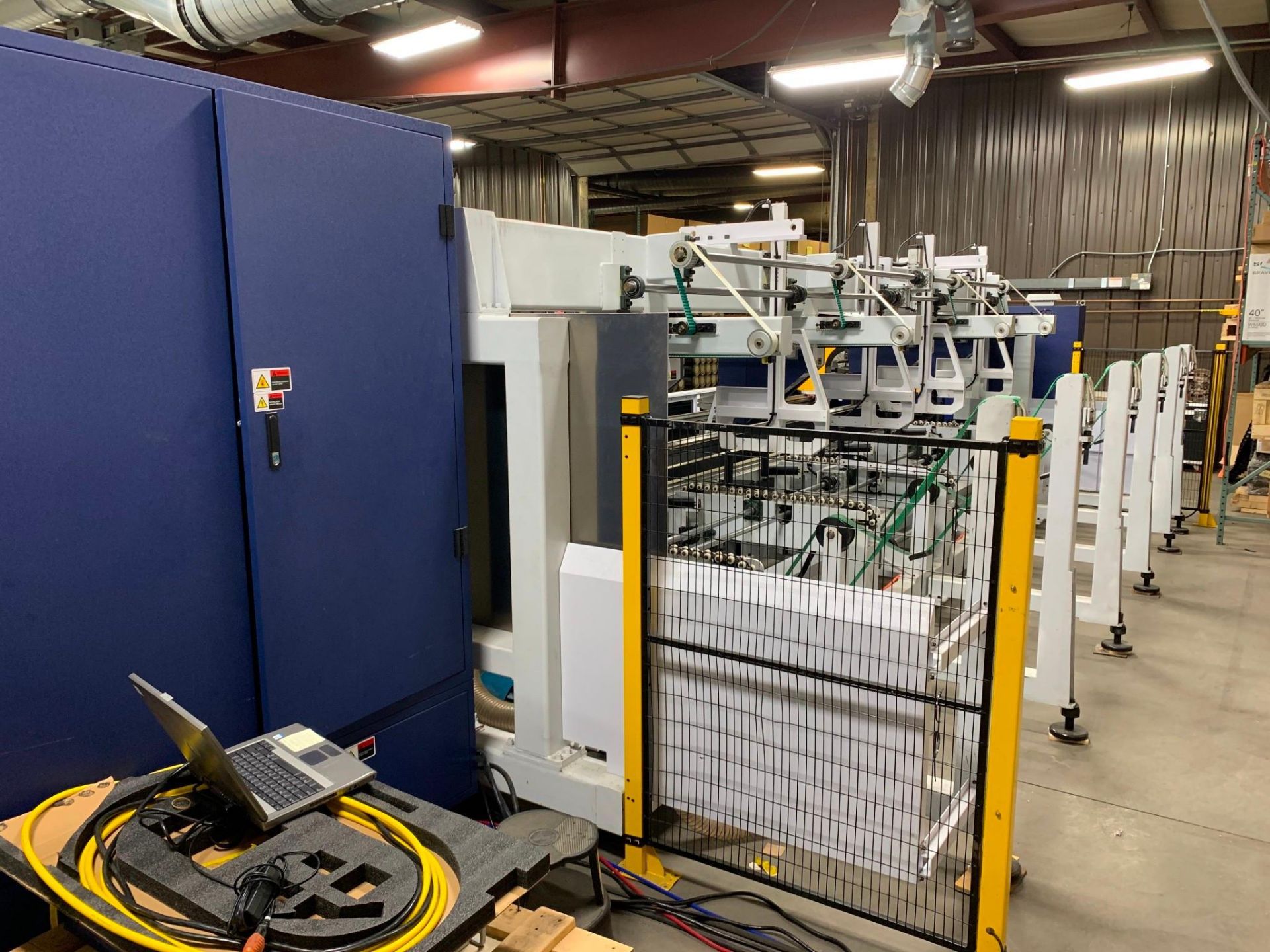 1000 WATT HSG TH65 CNC FIBER TUBE LASER, 2018 - 21.3' MATERIAL LENGTH, DEMO UNIT, AUTO FEED - Image 3 of 5