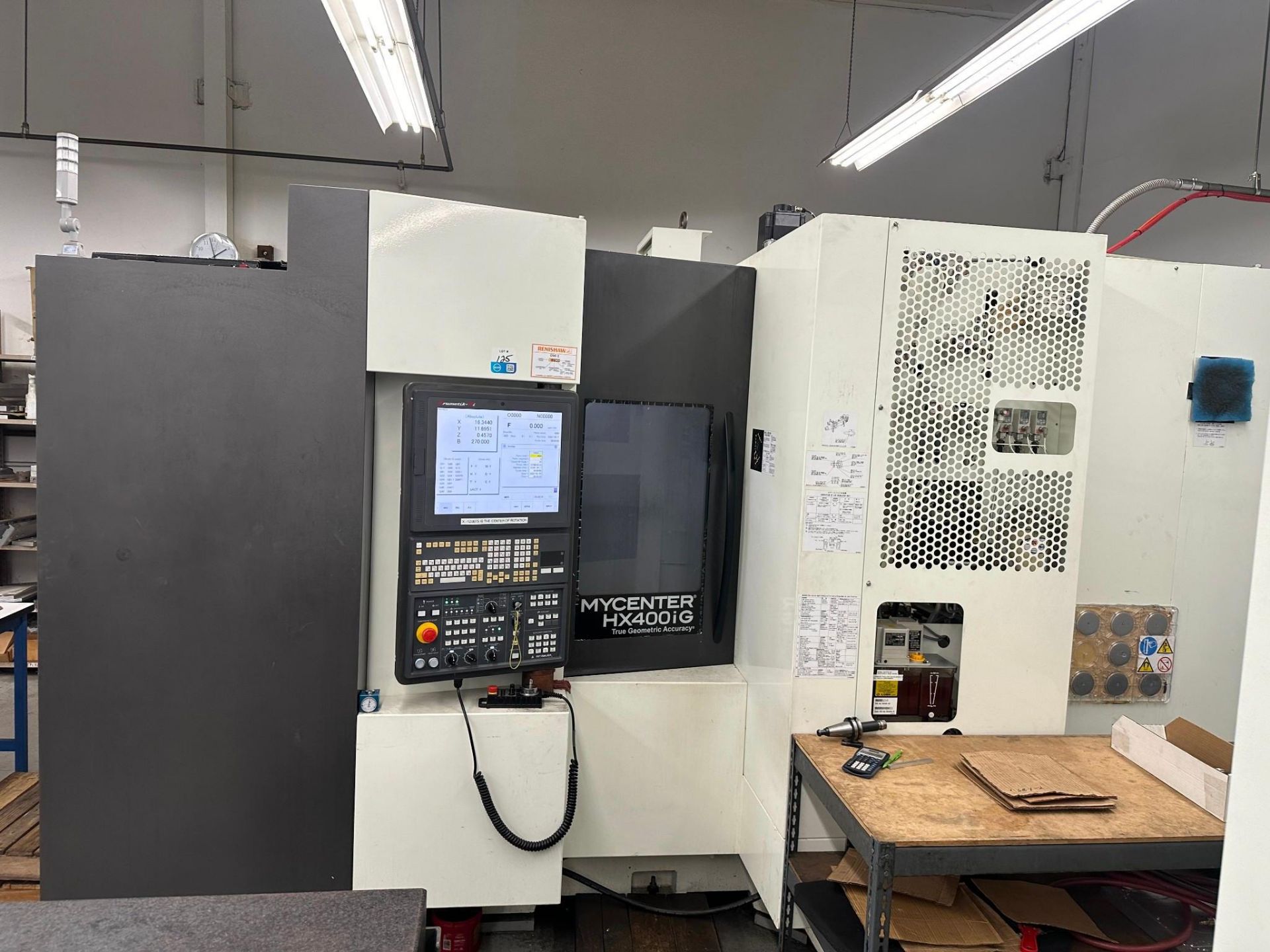 KITAMURA MYCENTER HX400IG HMC, 2018 - FULL 4TH AXIS, CTS, LINEAR SCALES - Image 7 of 17