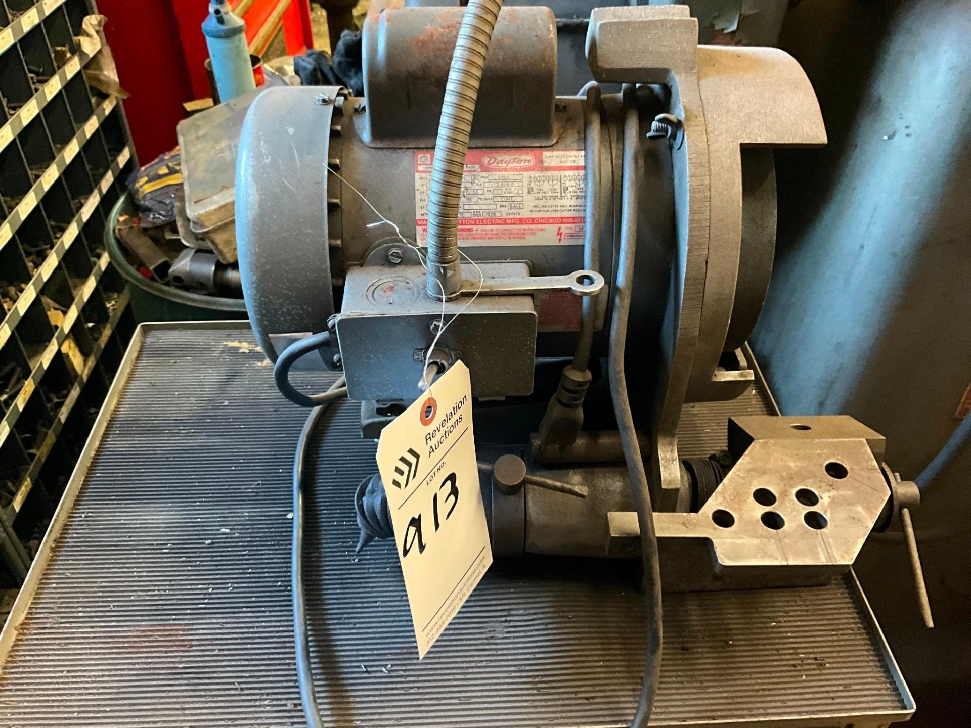 DAYTON BENCH GRINDER - Image 3 of 4