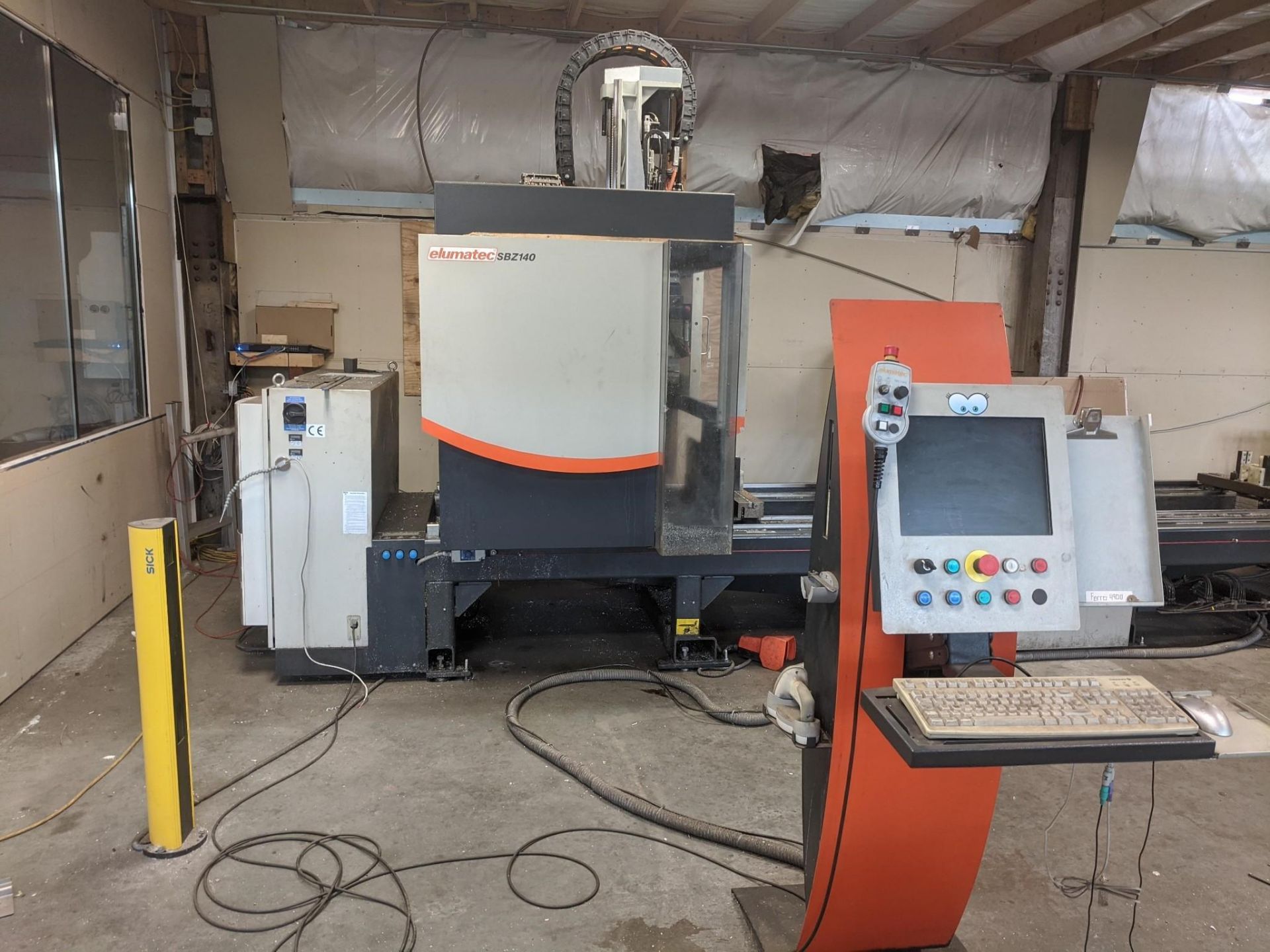 USED ELUMATEC SBZ 140 9.7M 4 AXIS MACHINING CENTER, 2008