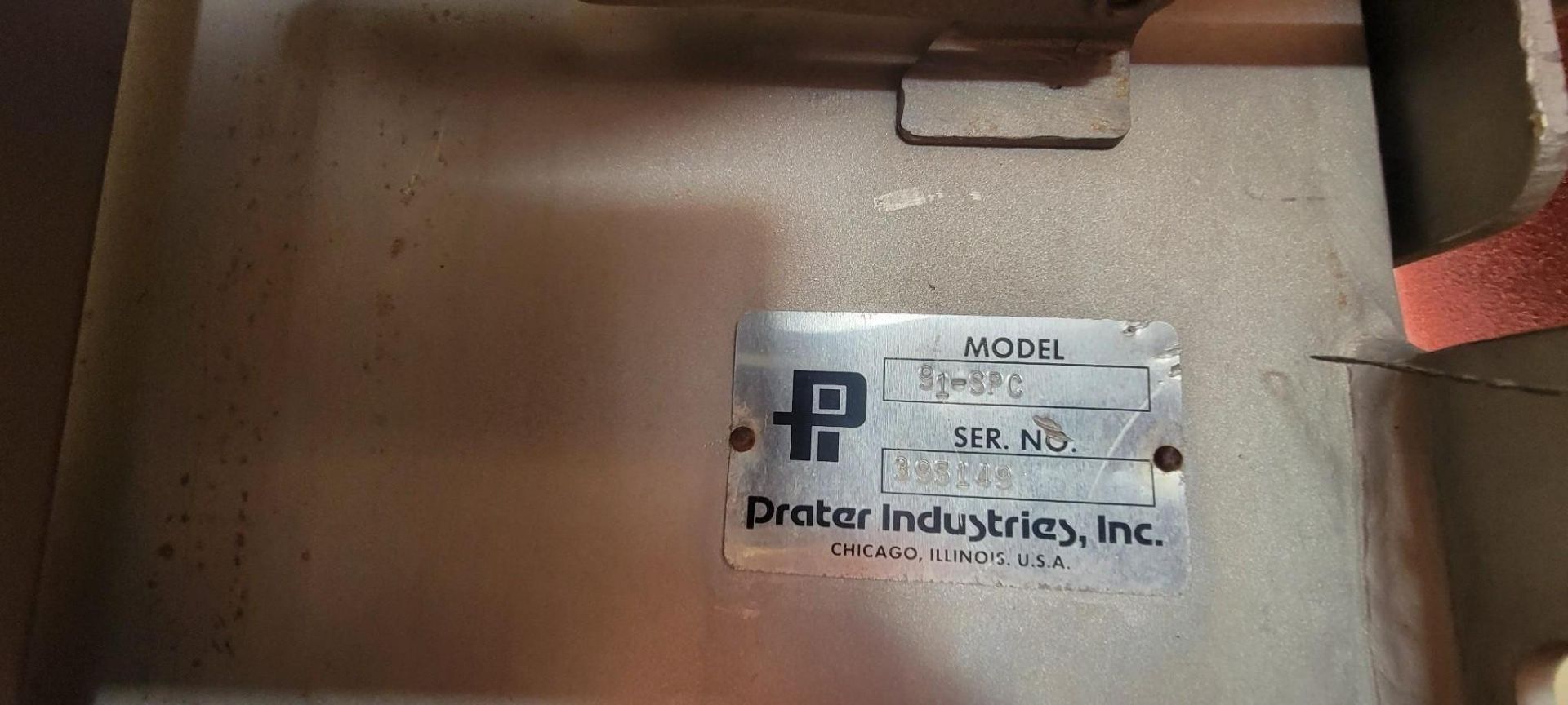 PRATER INDUSTRIES 91-SPC ROTARY SIFTER - Image 9 of 9