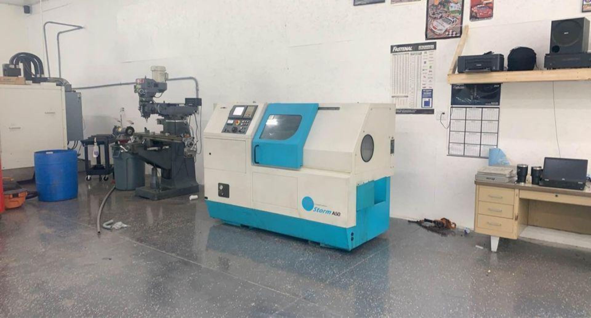 CLAUSING STORM A50 CNC LATHE, 1999 - Image 5 of 12