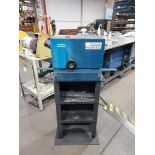 PRO EDGE FINISHING EF-11 SHEET METAL DEBURRING MACHINE W/ STAND