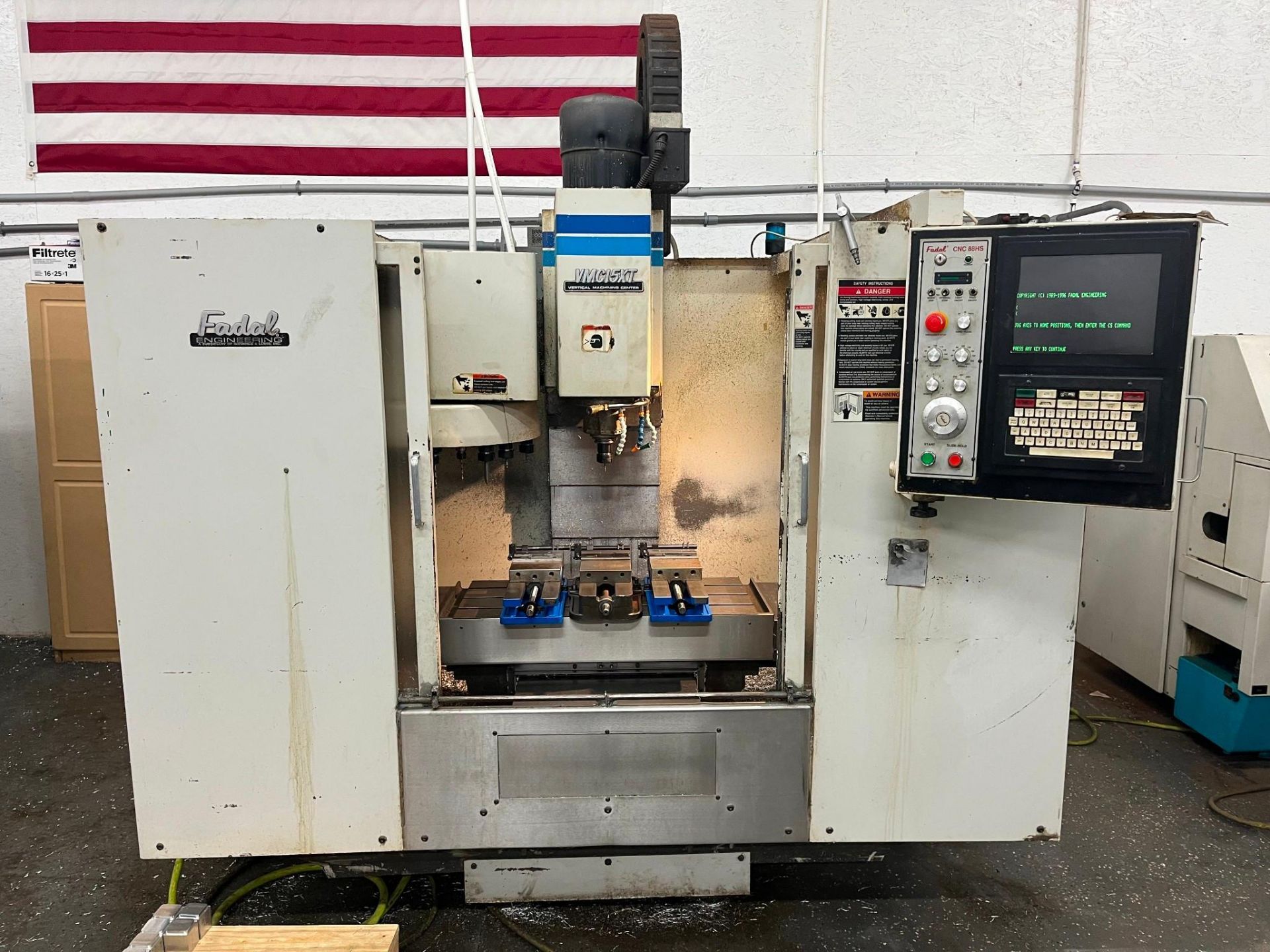 FADAL 15-XT CNC VMC, 1997