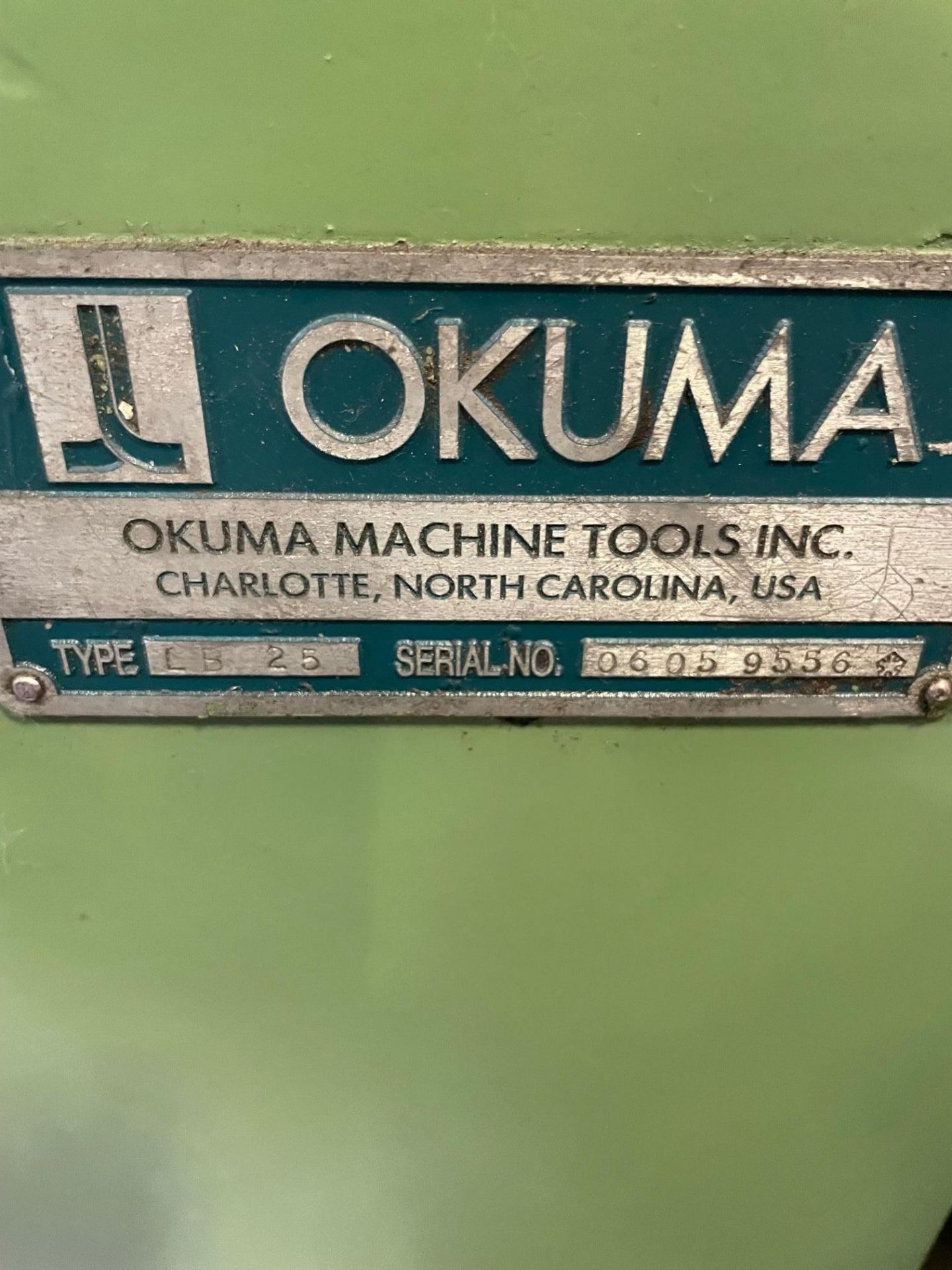 USED OKUMA LB25 LATHE, 1993 - Image 11 of 11