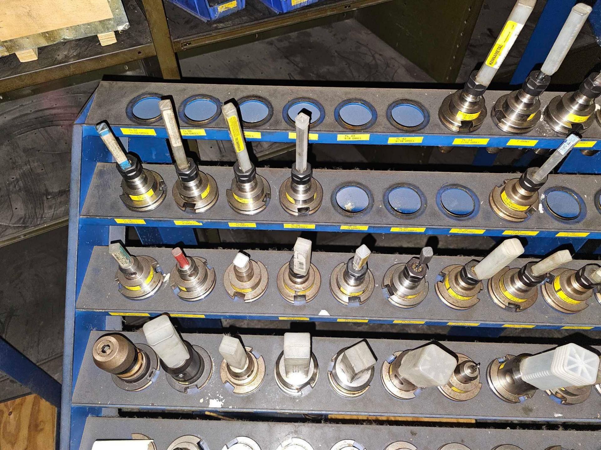 CAT40 TOOL HOLDERS WITH CART - Image 5 of 8