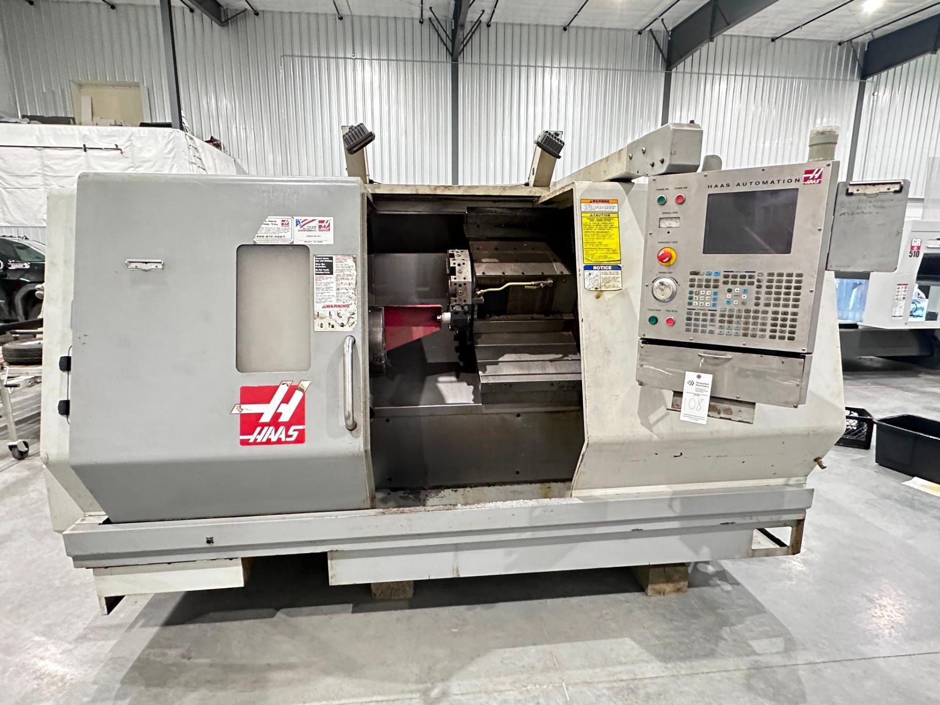 HAAS SL-30 CNC LATHE, 2006 - CHIP CONVEYOR - Image 2 of 6