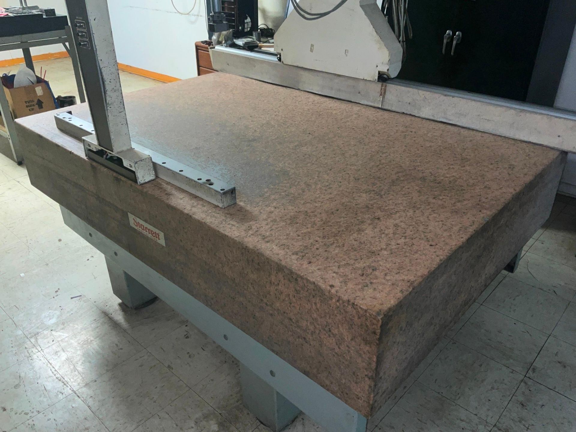 HANSFORD RAPID CHECK CMM (MISSING SOFTWARE) WITH PINK GRANITE TABLE - Image 9 of 14