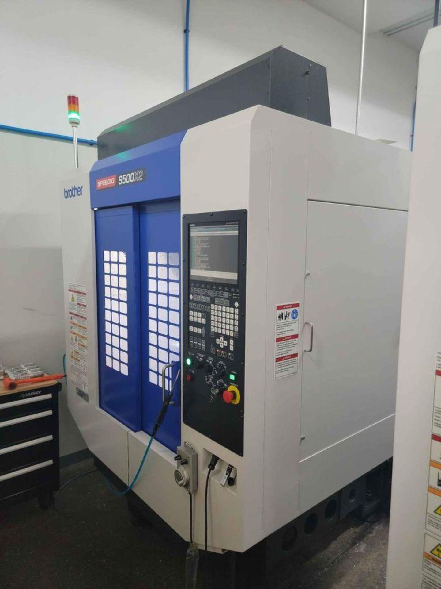 BROTHER SPEEDIO S 500X2 4-AXIS CNC DRILL TAP VMC, 2020