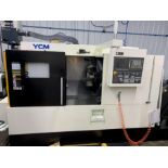 YCM NTC-1600LSY CNC LATHE, 2017 - DUAL SPINDLE, LIVE TOOLING, POLYGON TURNING, FANUC CONTROL