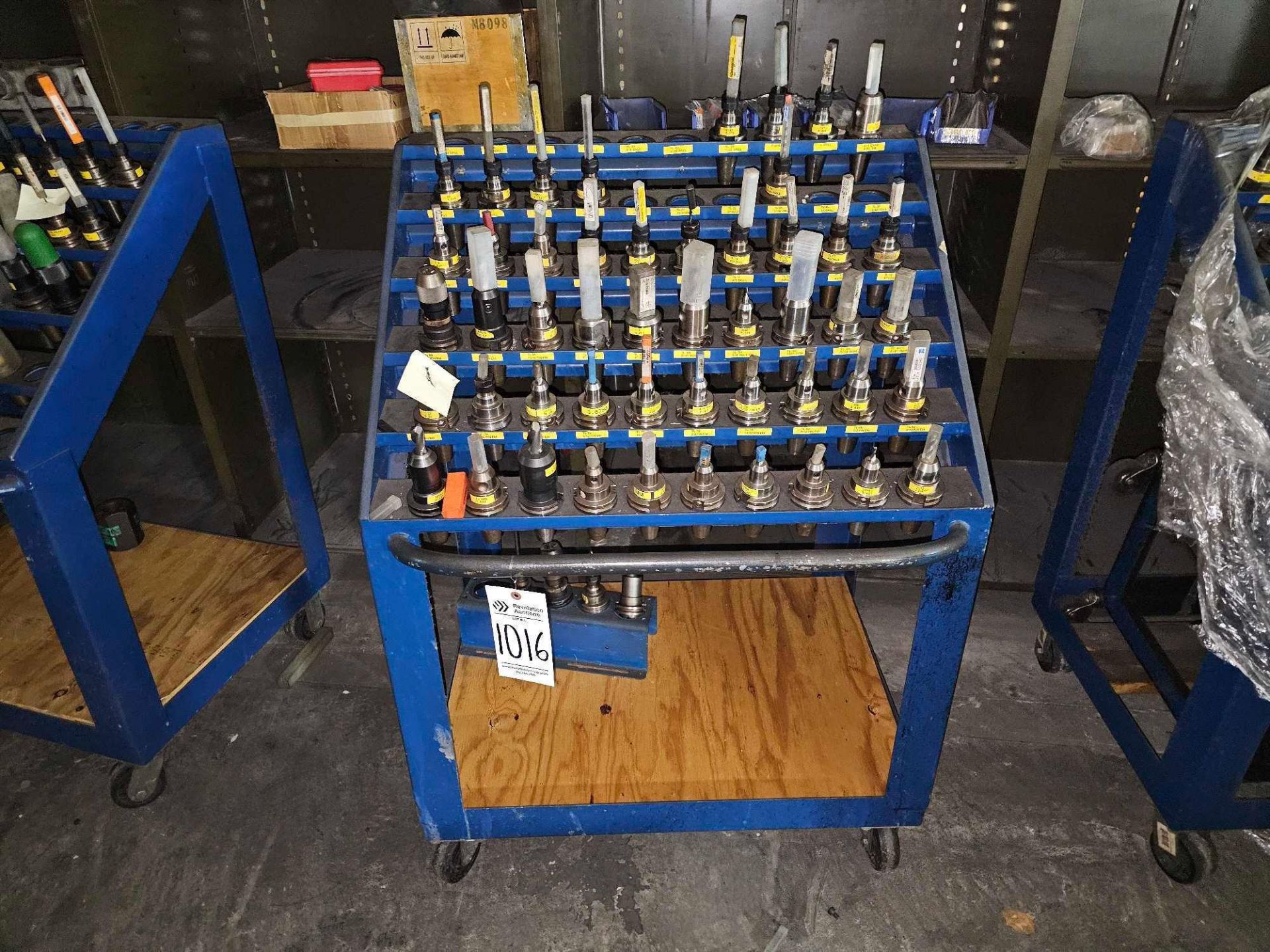 CAT40 TOOL HOLDERS WITH CART